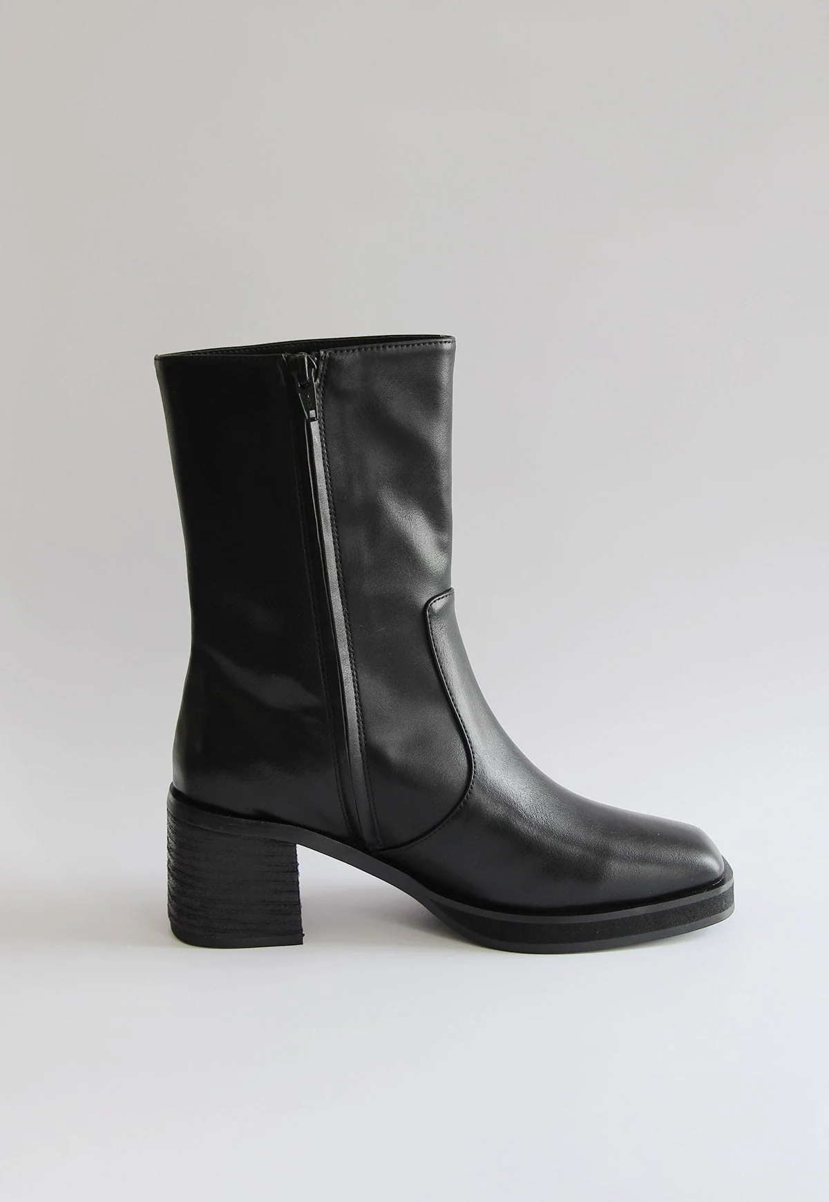 Intentionally Blank Norfolk Stacked Ankle Heel Boot - Image 2