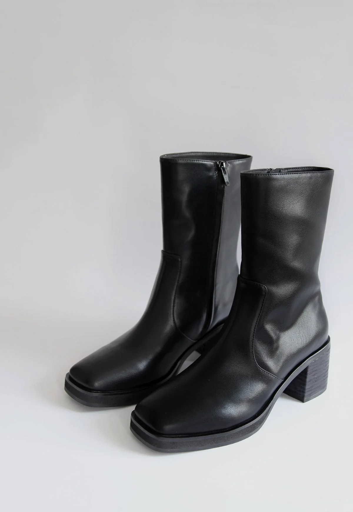 Intentionally Blank Norfolk Stacked Ankle Heel Boot - Image 3