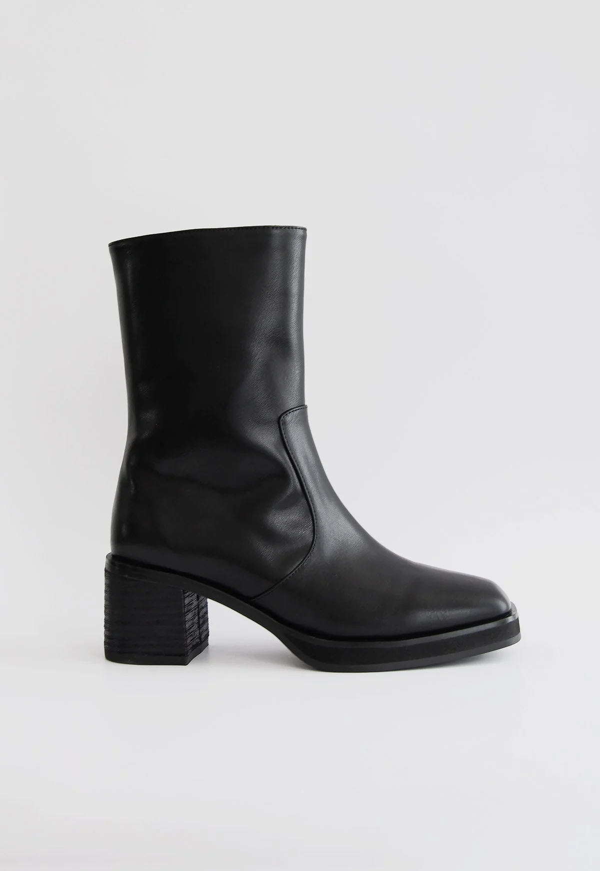 Intentionally Blank Norfolk Stacked Ankle Heel Boot - Image 4