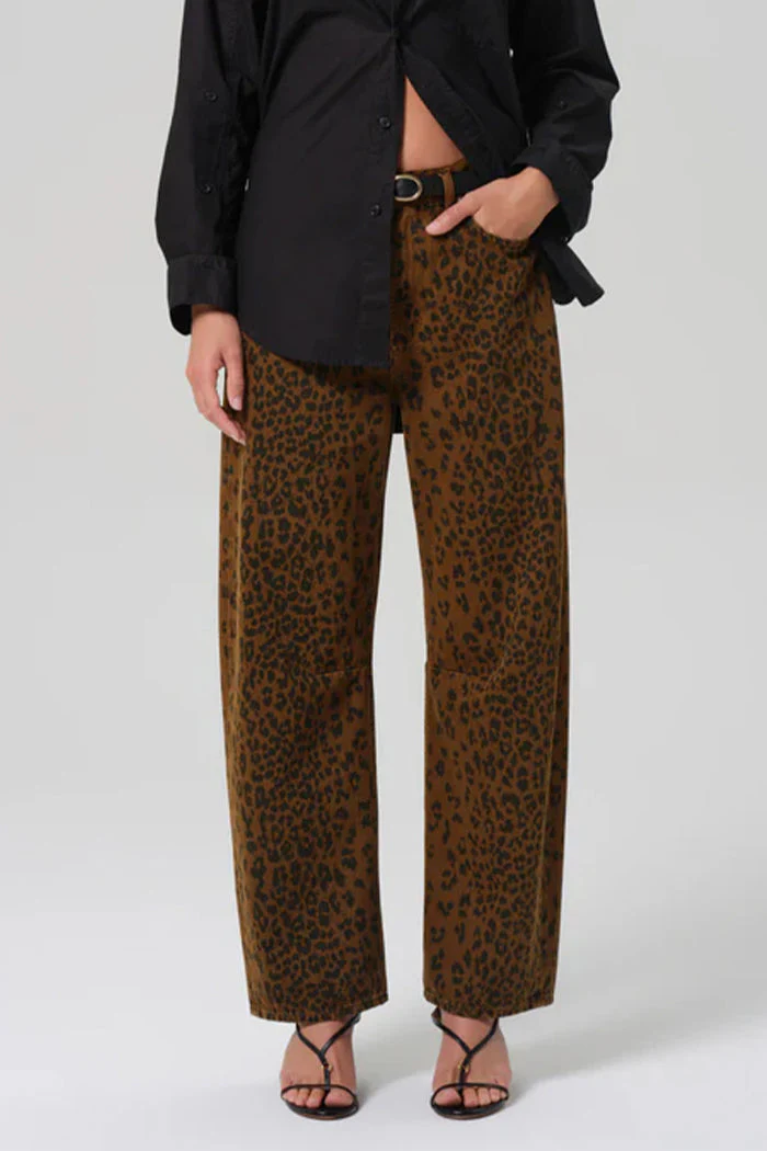 Citizens of Humanity Miro Jean Long Jeans - Sepia Cheetah - Image 2