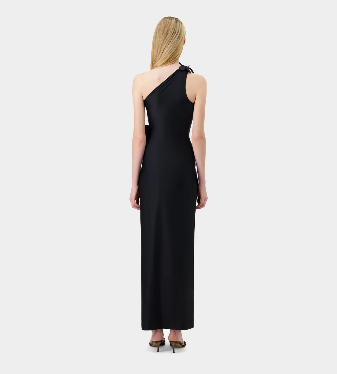 Coperni Asymmetric Flower Gown - Image 4
