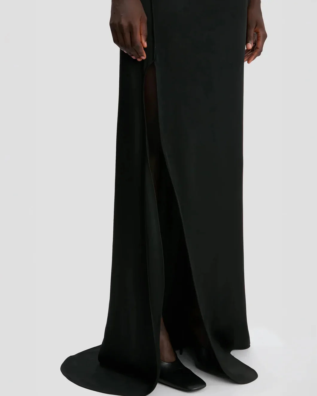 Victoria Beckham Split Side Dress - Black - Image 6