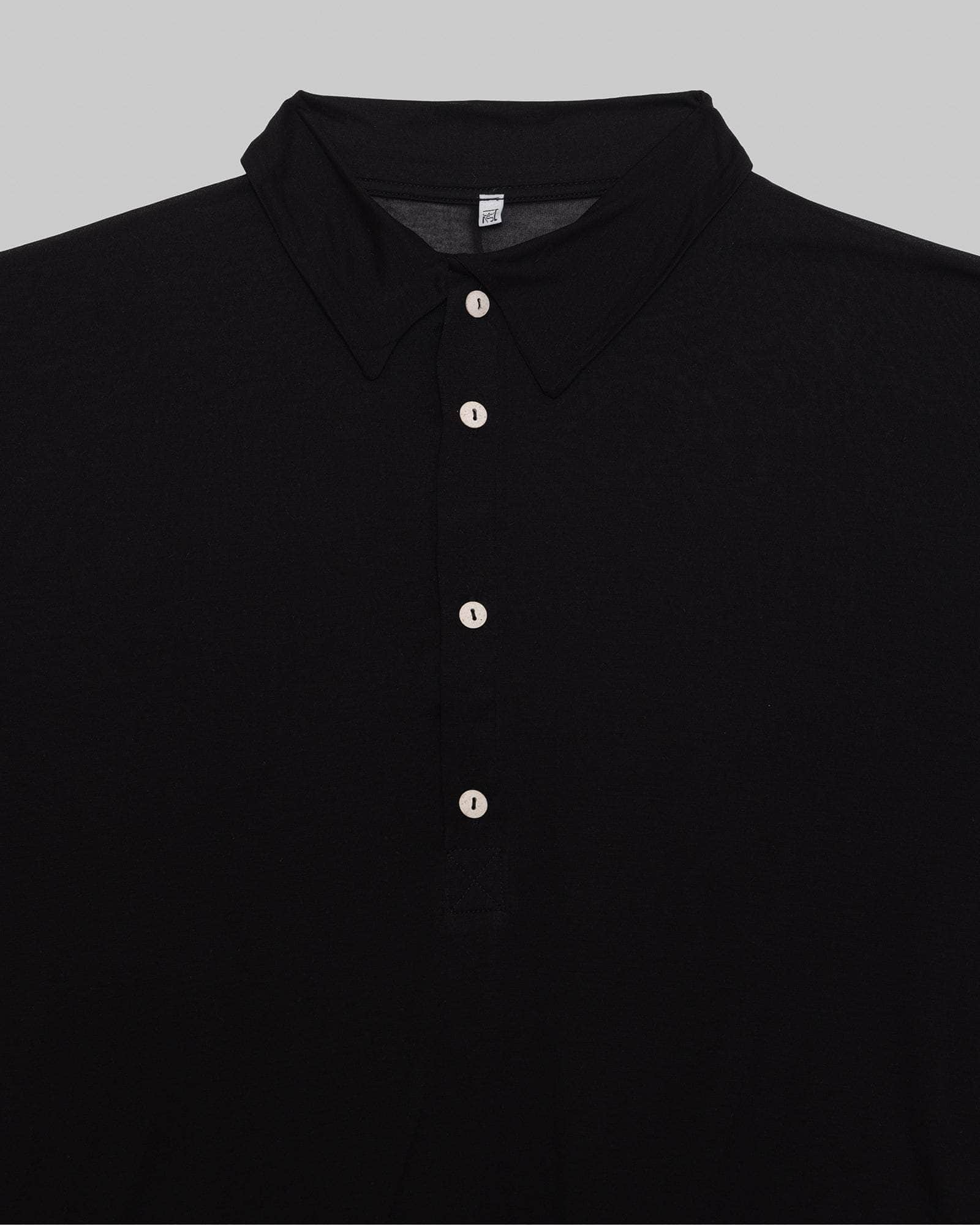 Baserange Seal Polo - Black - Image 7