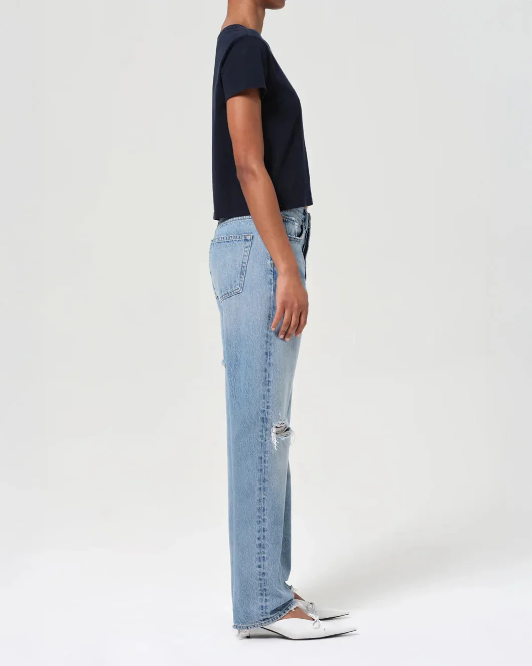 AGOLDE Amryn Jean - Blue - Image 3