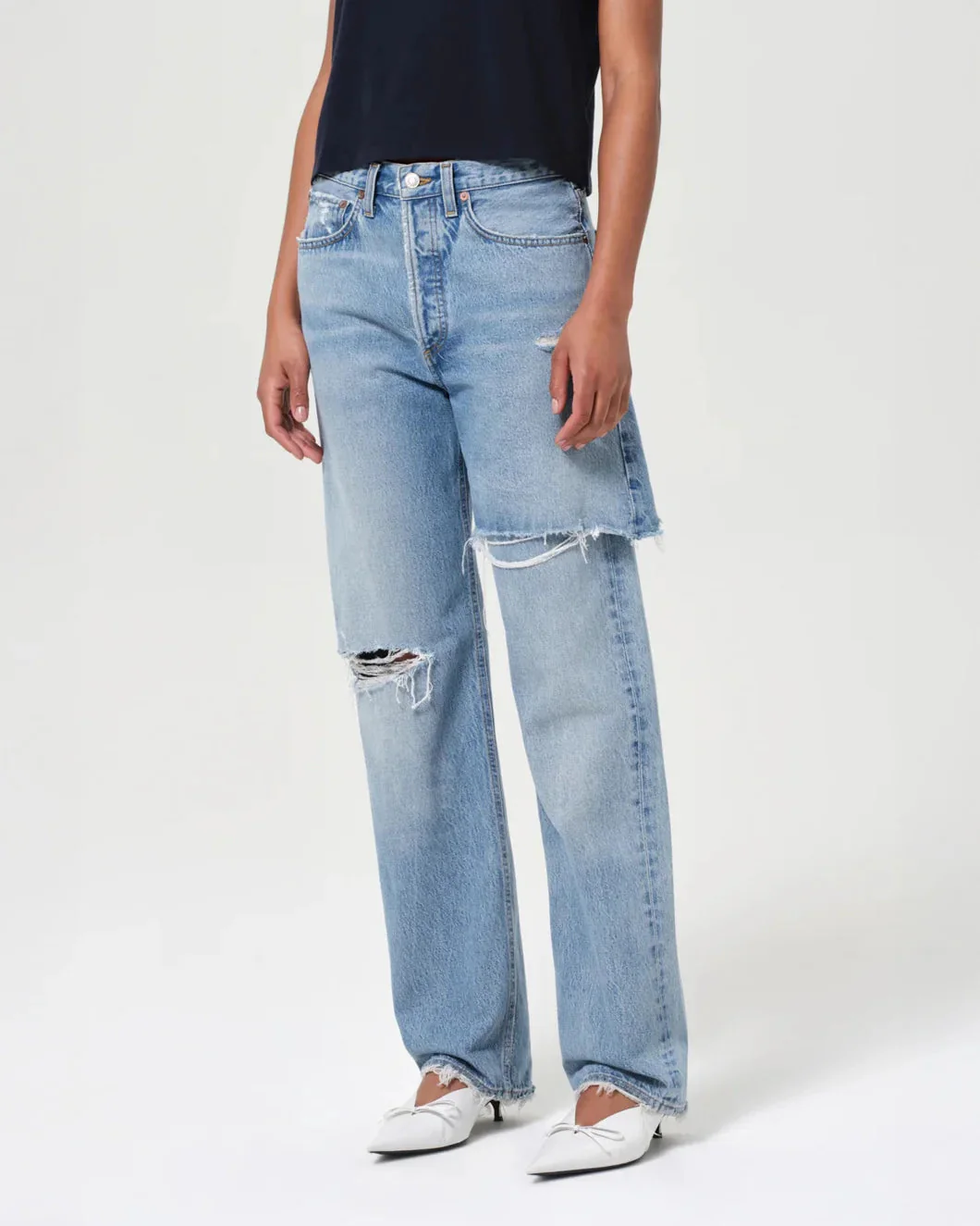 AGOLDE Amryn Jean - Blue - Image 5