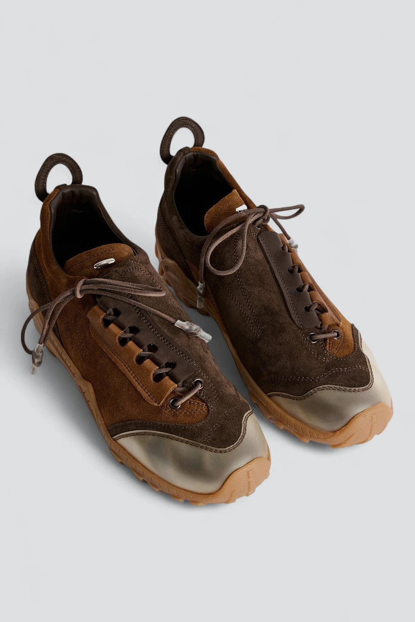 Our Legacy Bitter Cocoa Mowed Suede Gabe Sneaker - Image 2