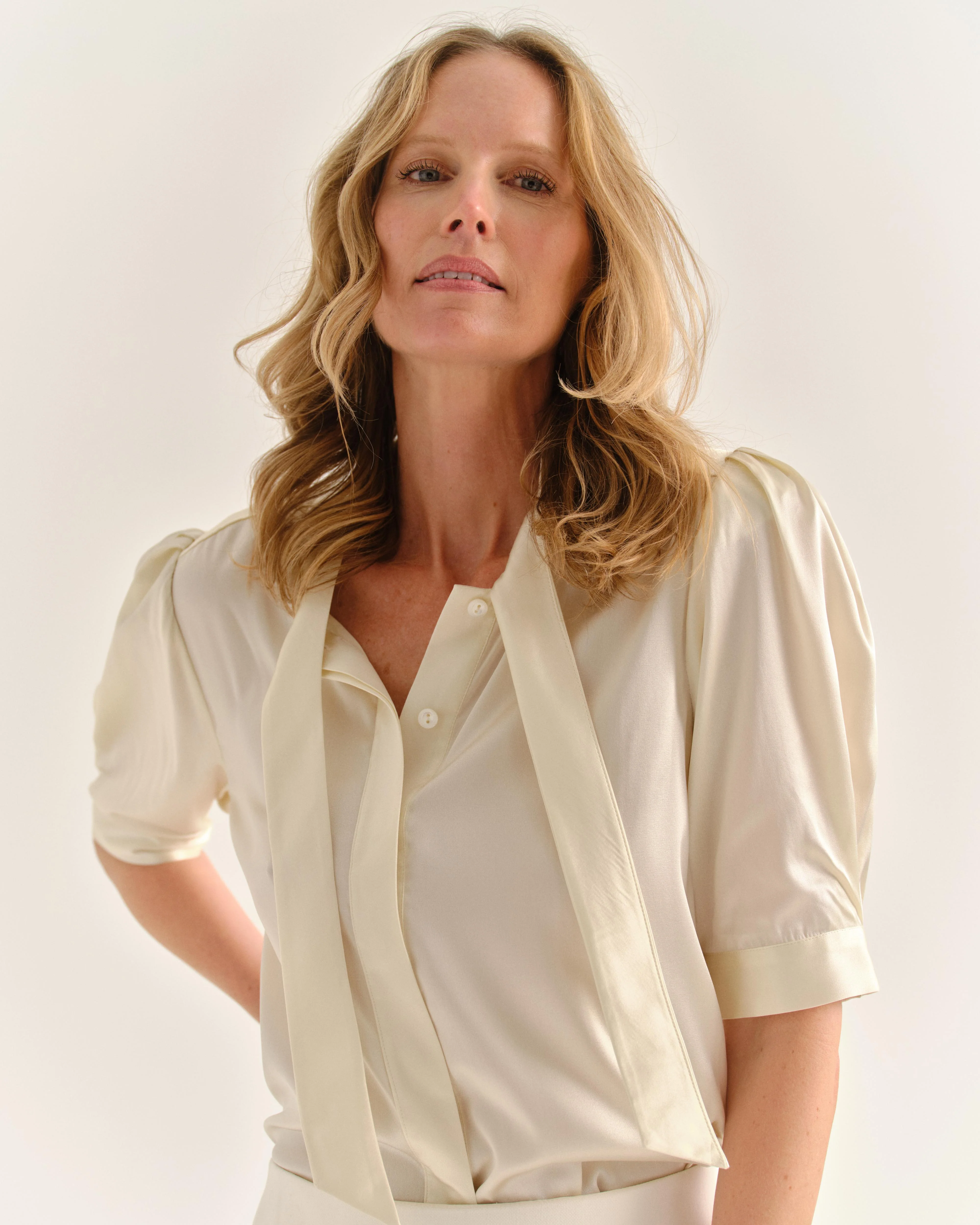Cartolina Peggy Short Sleeve Blouse - Image 2