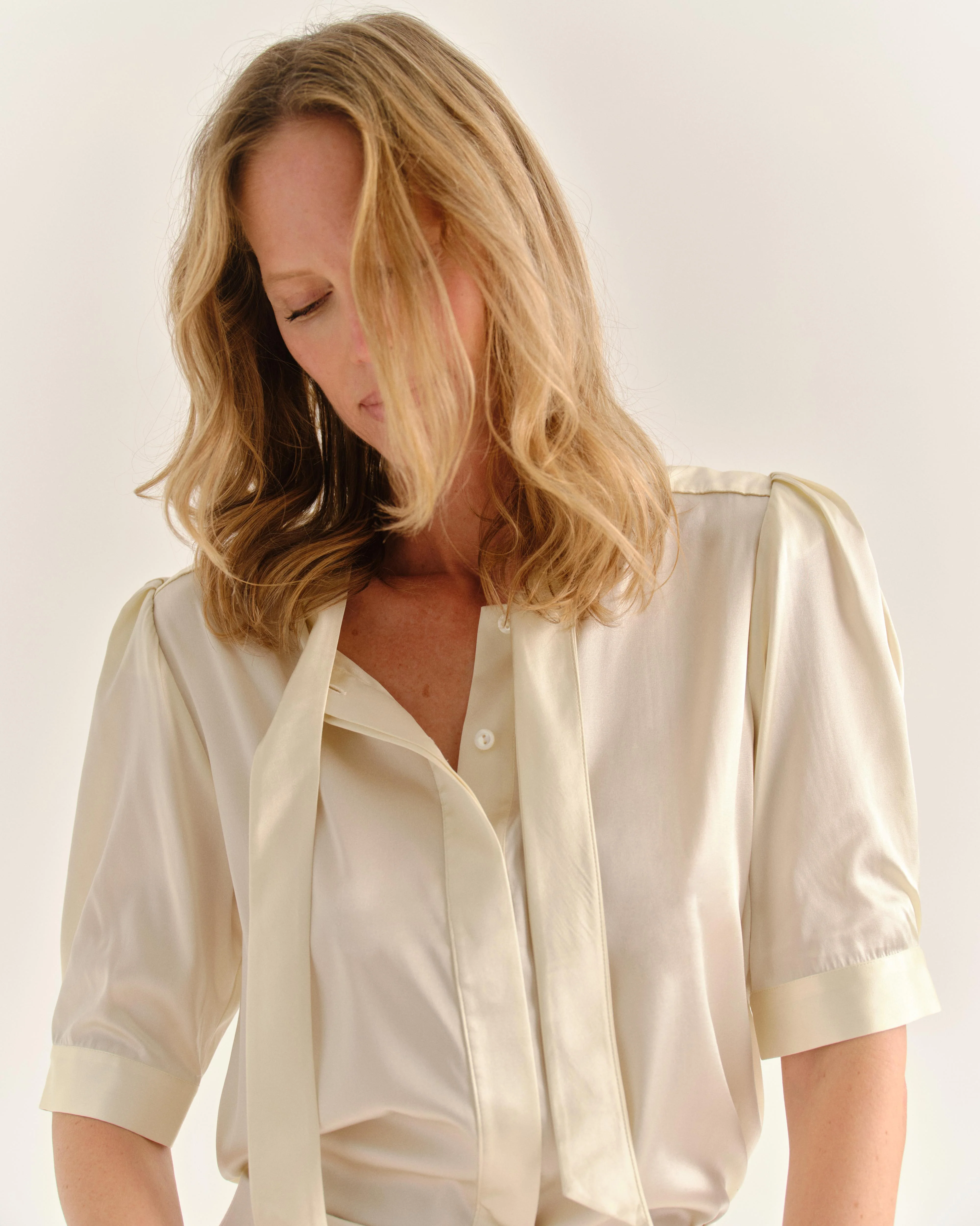 Cartolina Peggy Short Sleeve Blouse - Image 3