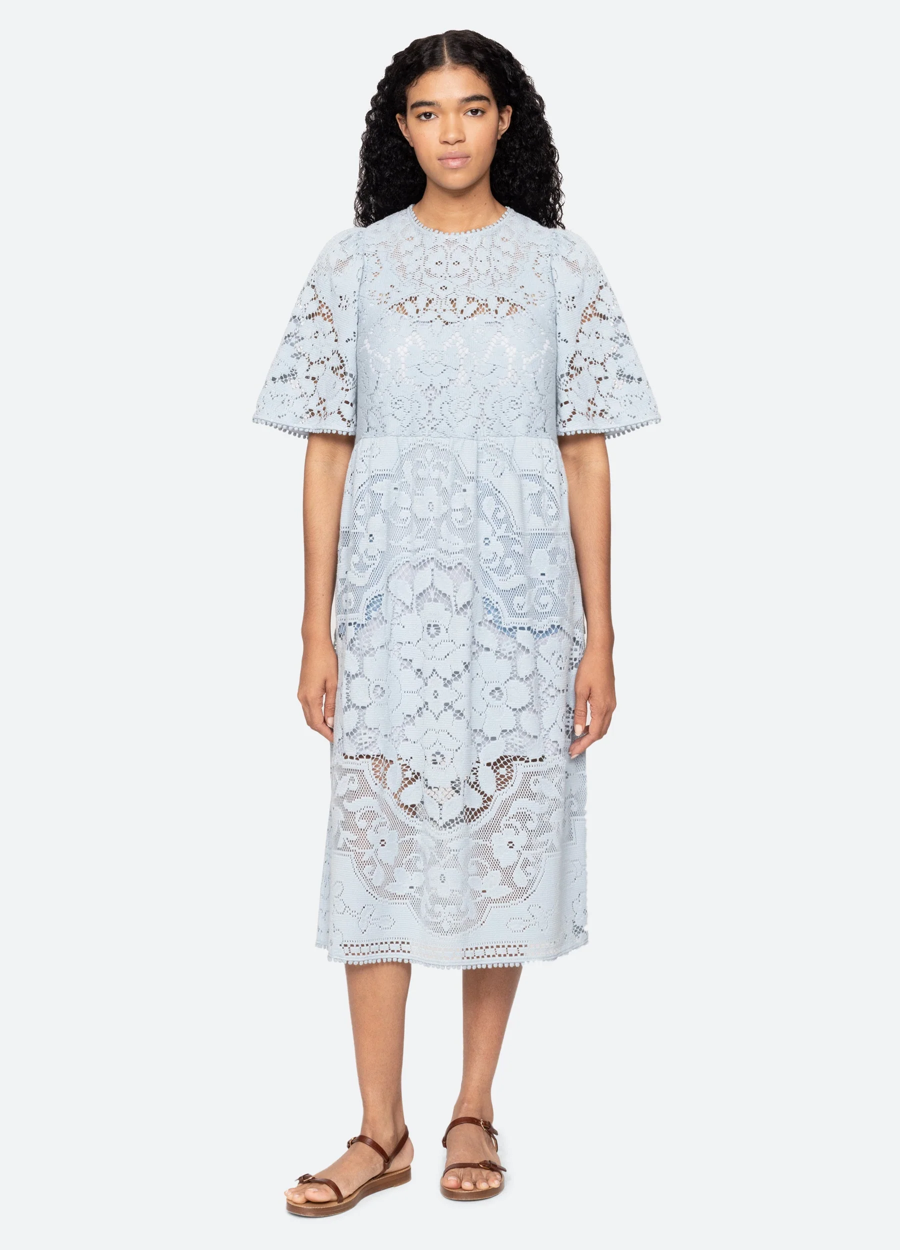 Sea NY Arianna Dress - Blue - Image 2