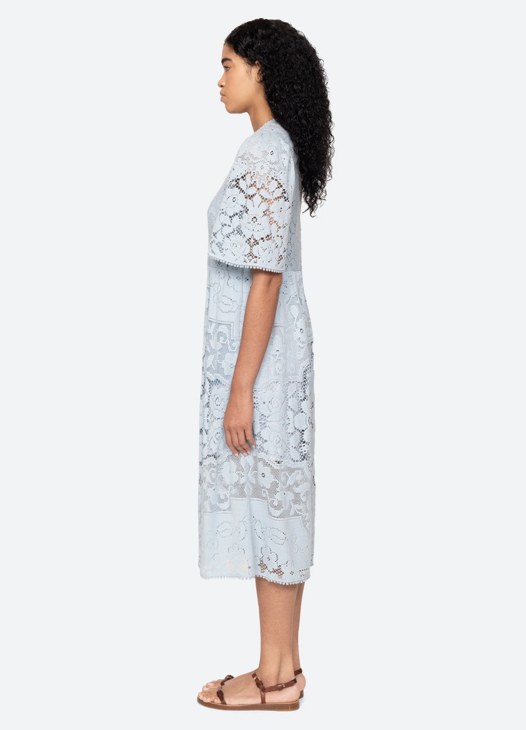 Sea NY Arianna Dress - Blue - Image 4