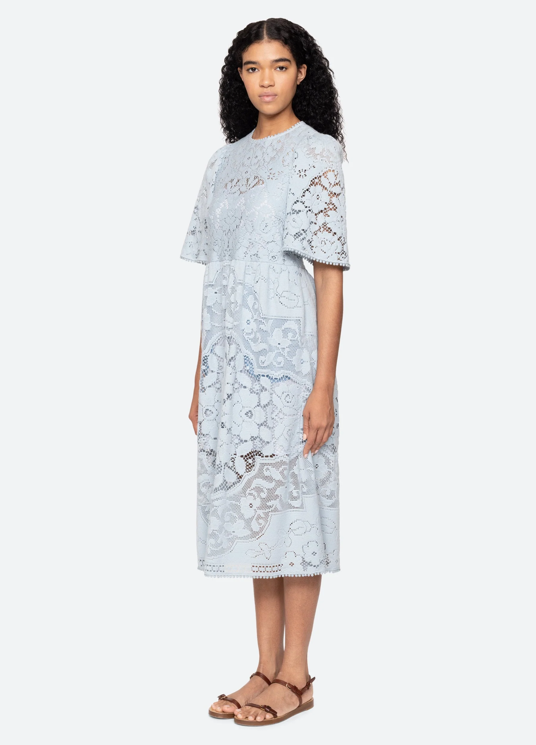 Sea NY Arianna Dress - Blue - Image 5