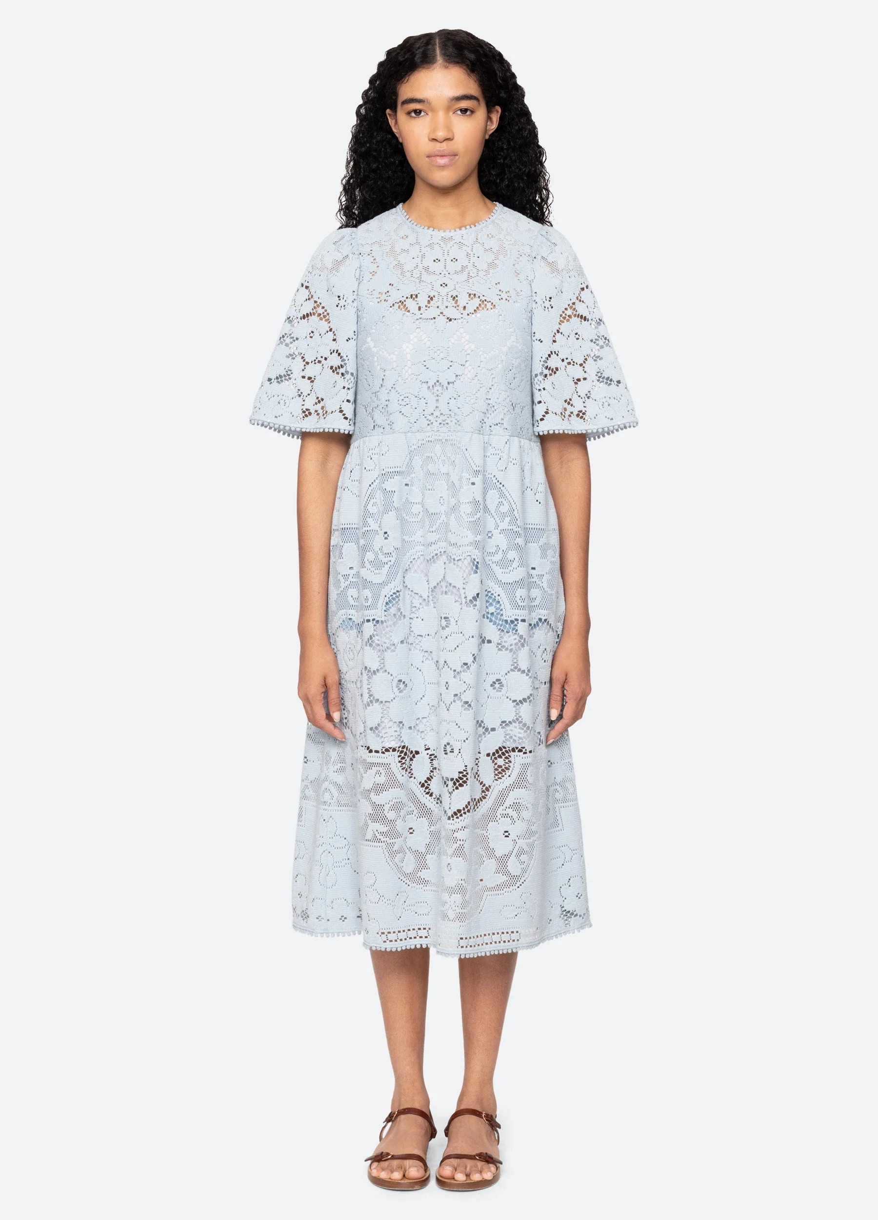 Sea NY Arianna Dress - Blue - Image 6