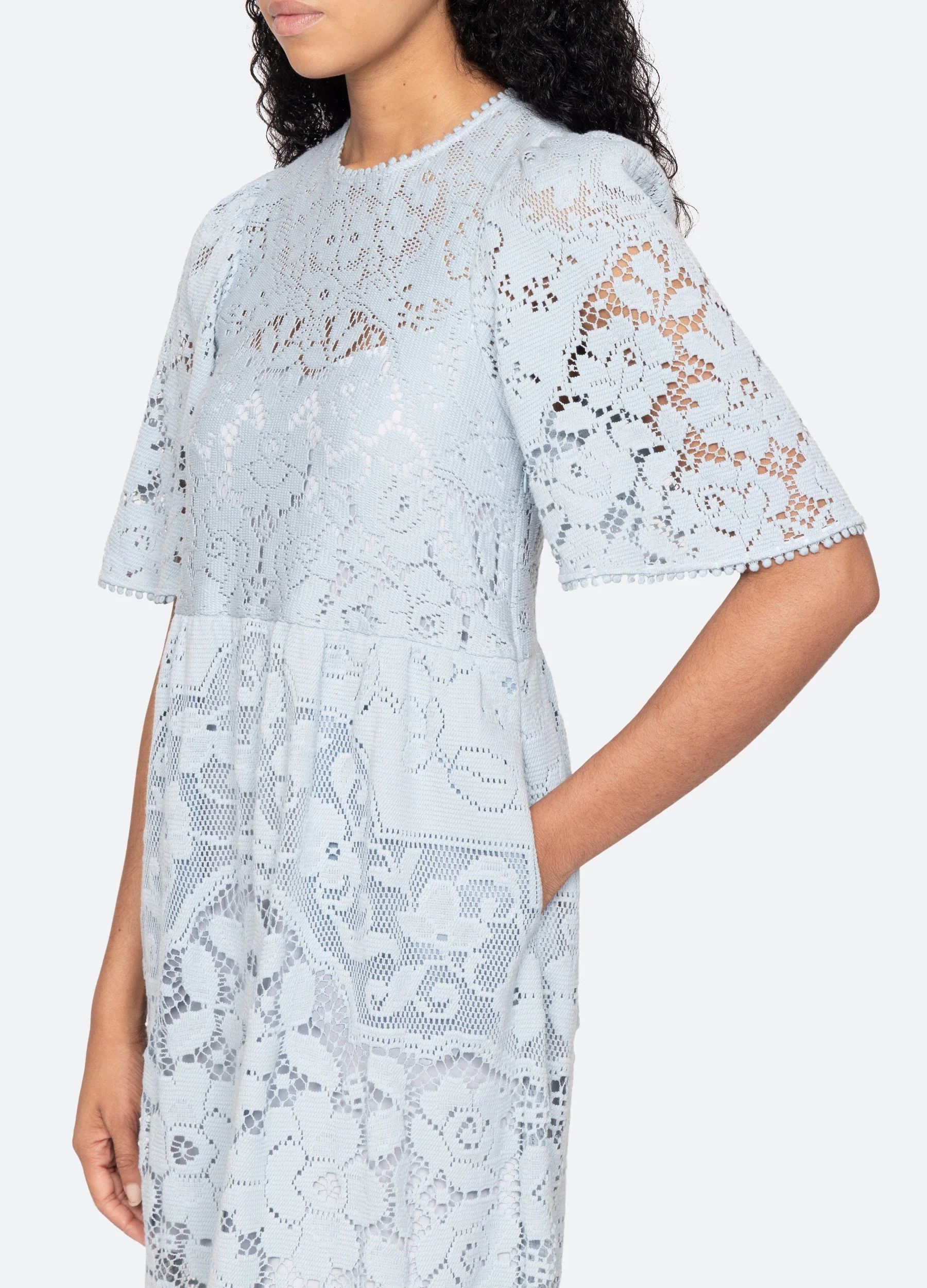 Sea NY Arianna Dress - Blue - Image 7