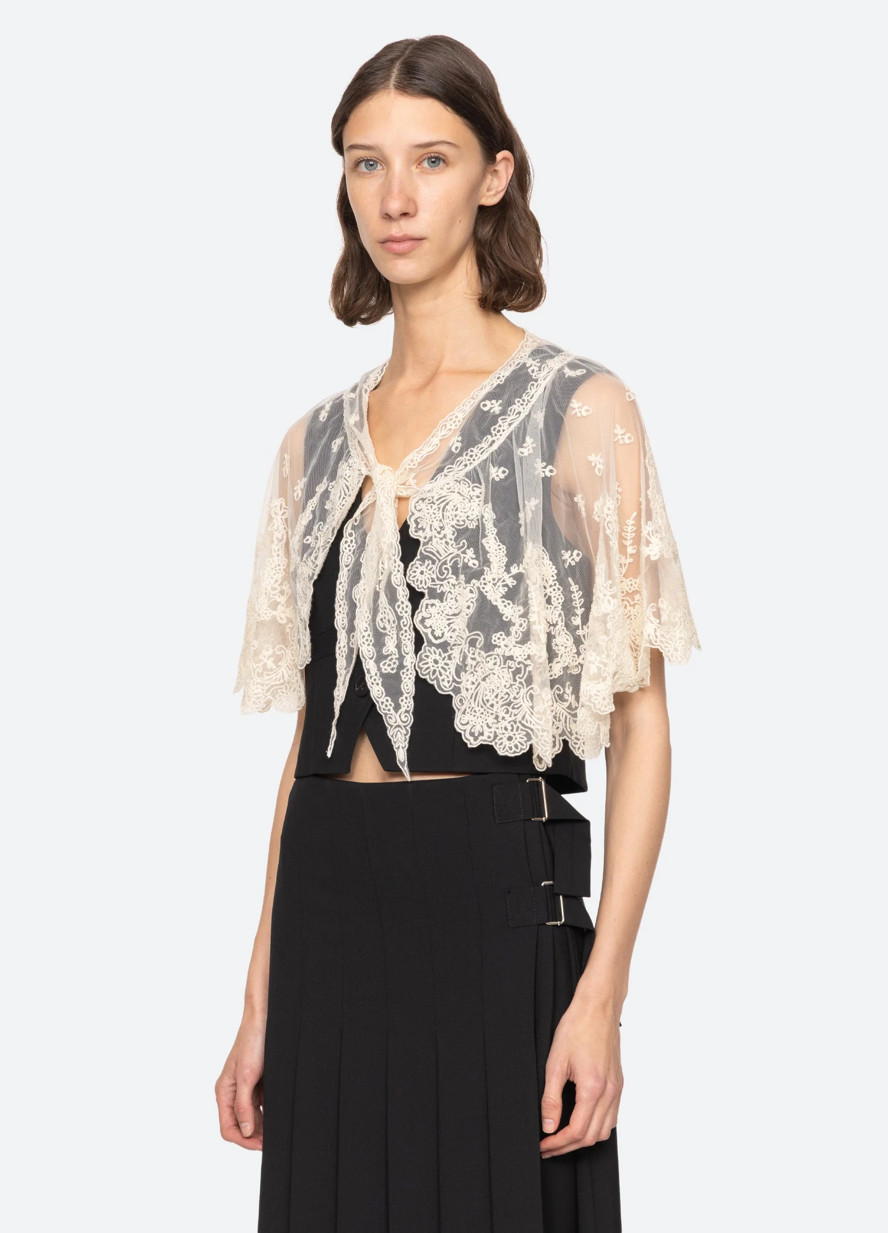 Sea NY Elisa Vest - Black - Image 5