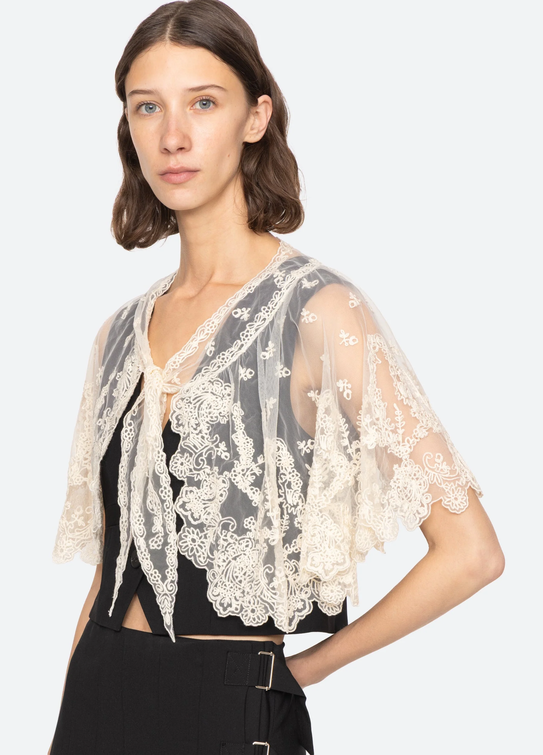 Sea NY Elisa Vest - Black - Image 6