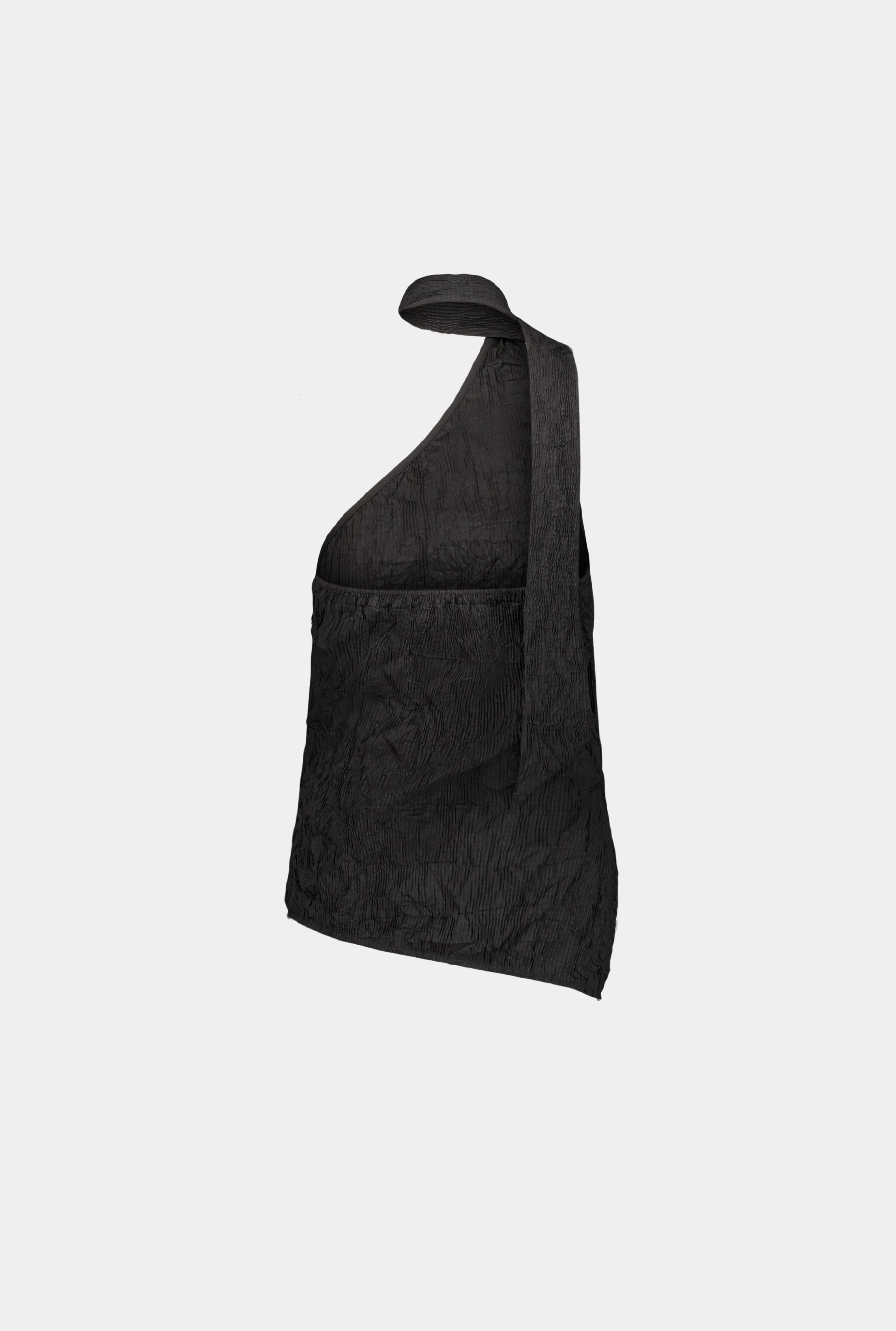 SAEMDI One-Shoulder Scarf Top - Image 3