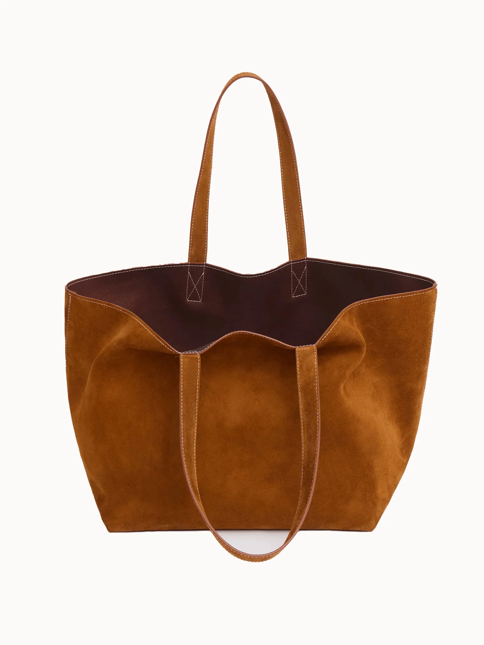 Mansur Gavriel Carryall Tote - Saddle Suede - Image 3