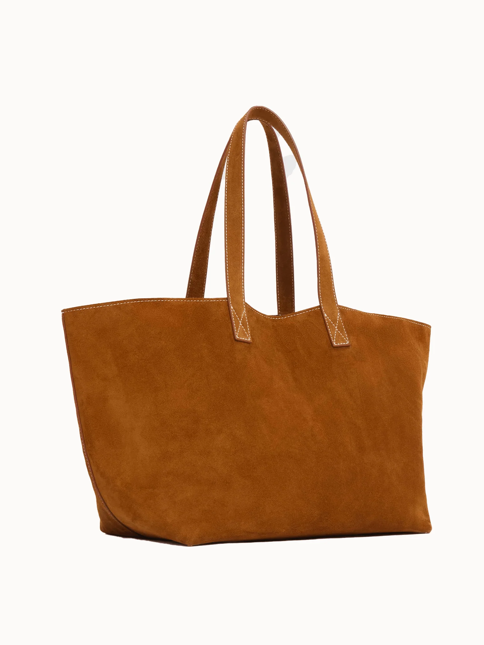 Mansur Gavriel Carryall Tote - Saddle Suede - Image 4