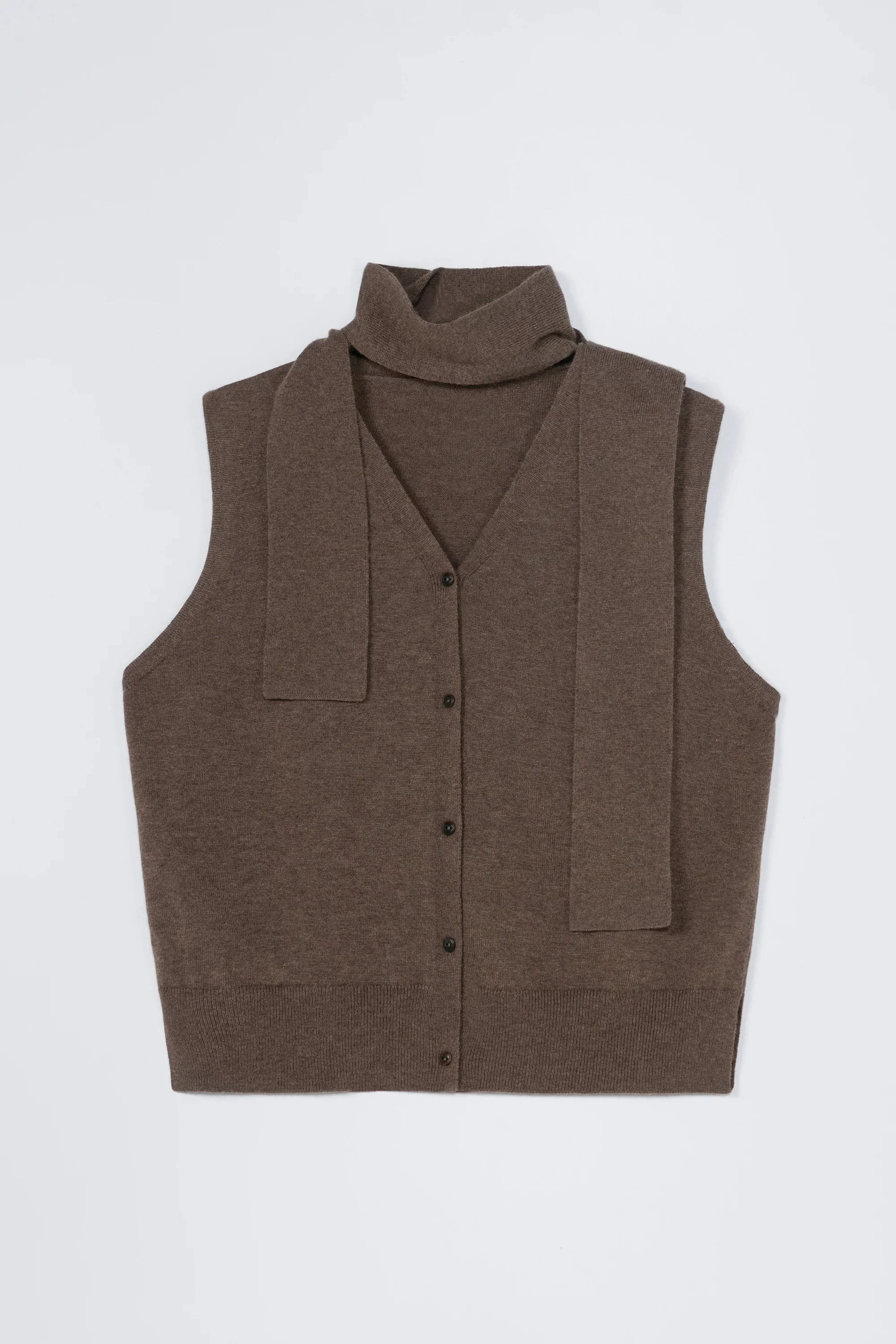 Cordera Merino Wool Lace Waistcoat - Image 4