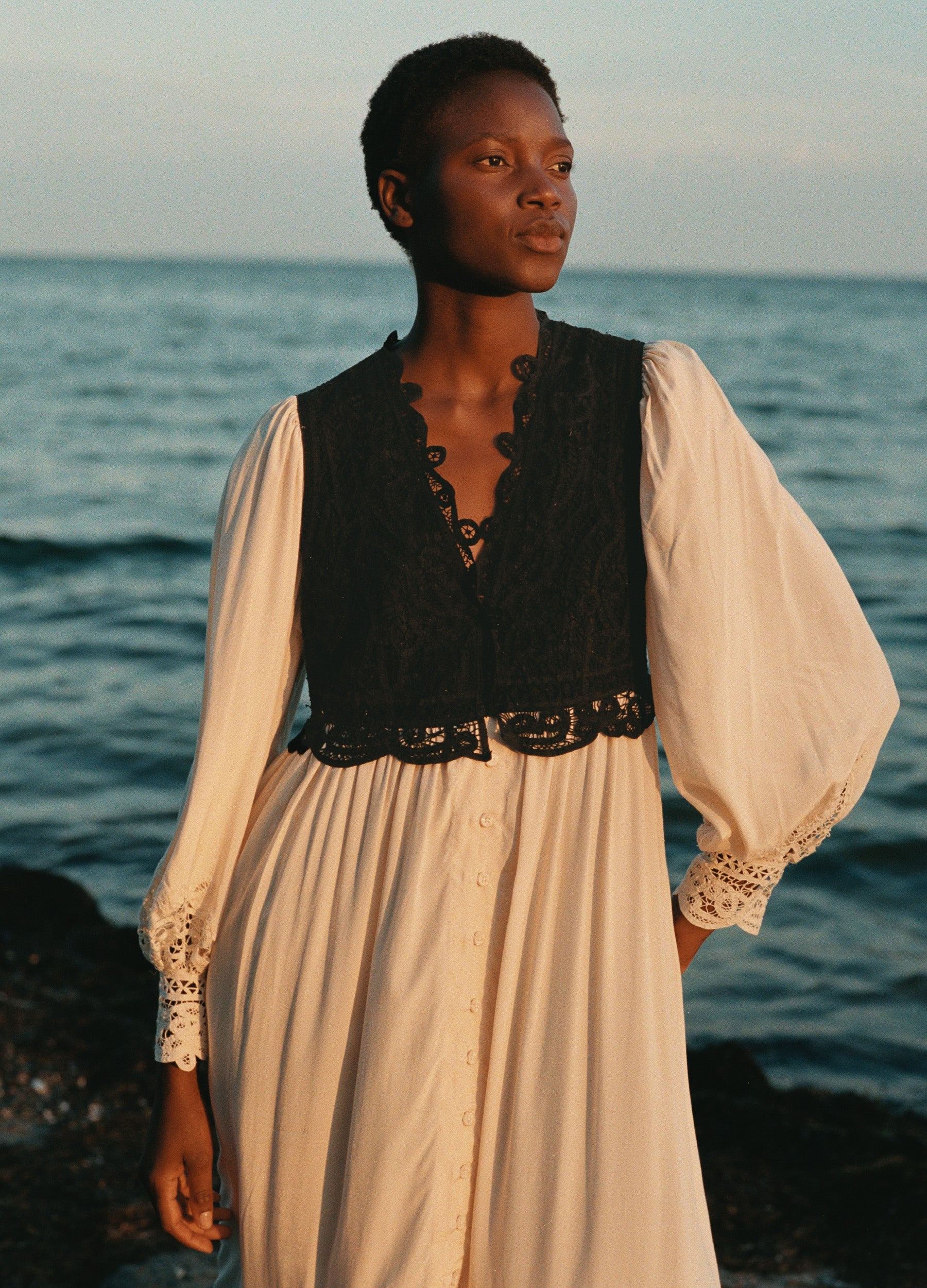 Sea NY Adelina Combo Dress - Image 2