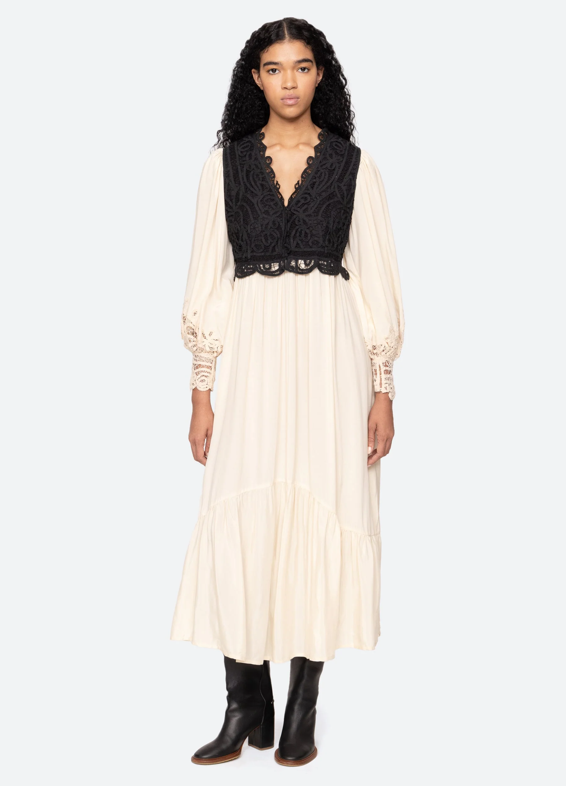 Sea NY Adelina Combo Dress - Image 3