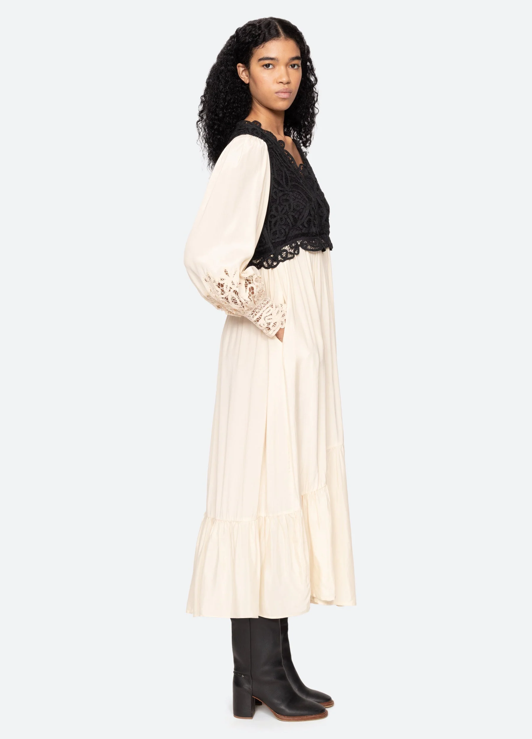 Sea NY Adelina Combo Dress - Image 5