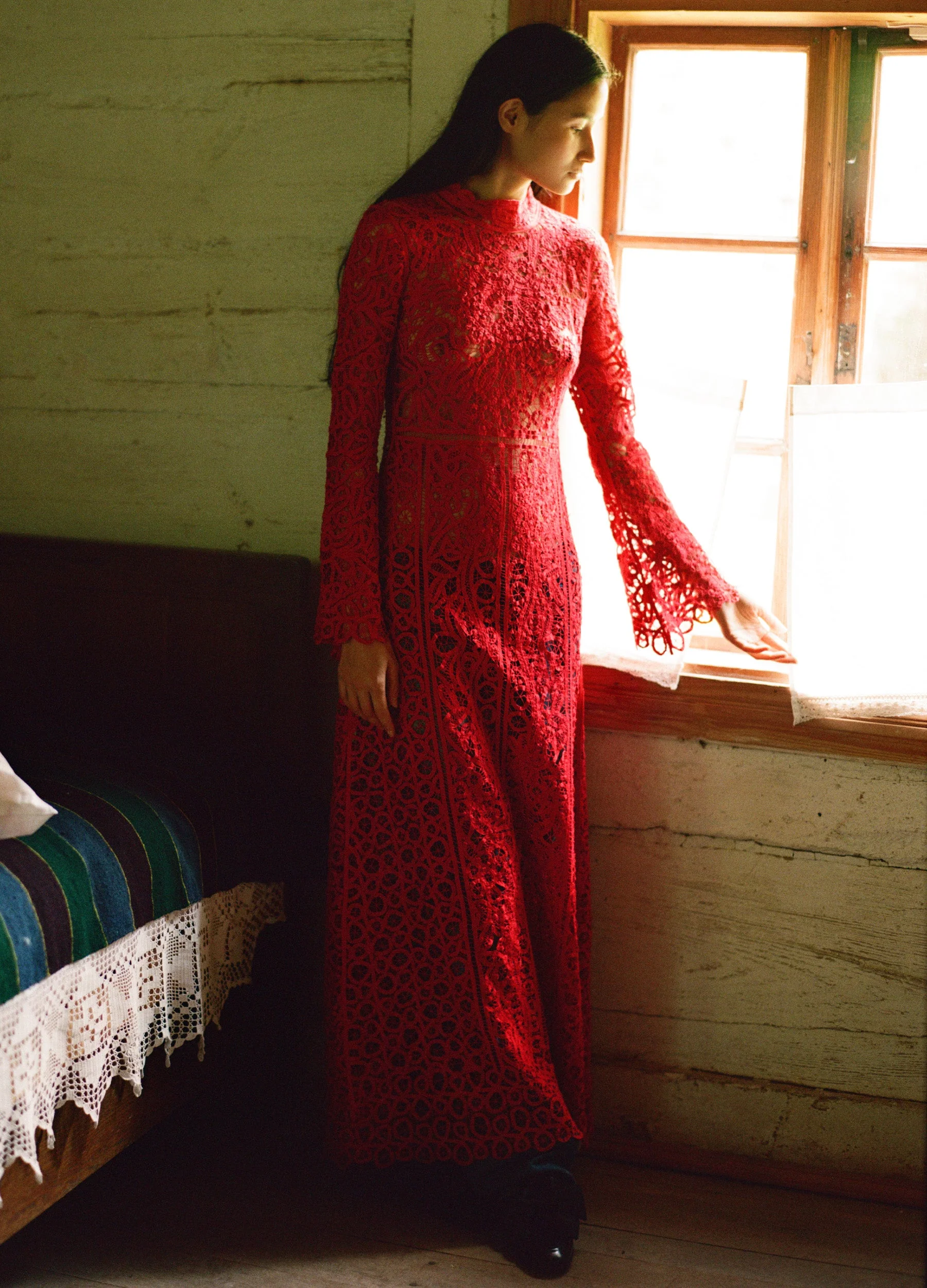 Sea NY Adelina Dress - Red