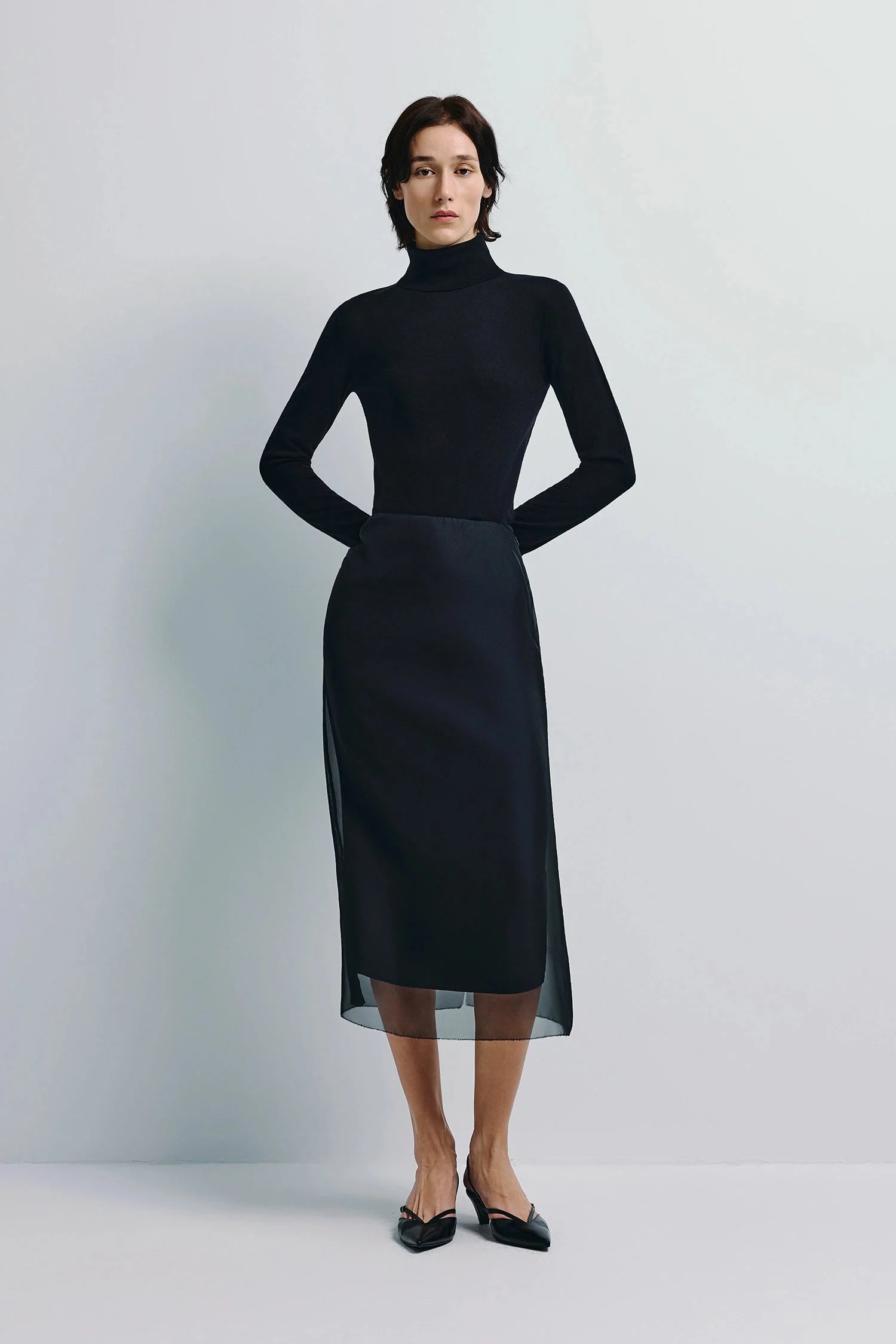 Sophie Rue Viv Double Layered Organza Skirt - Image 2