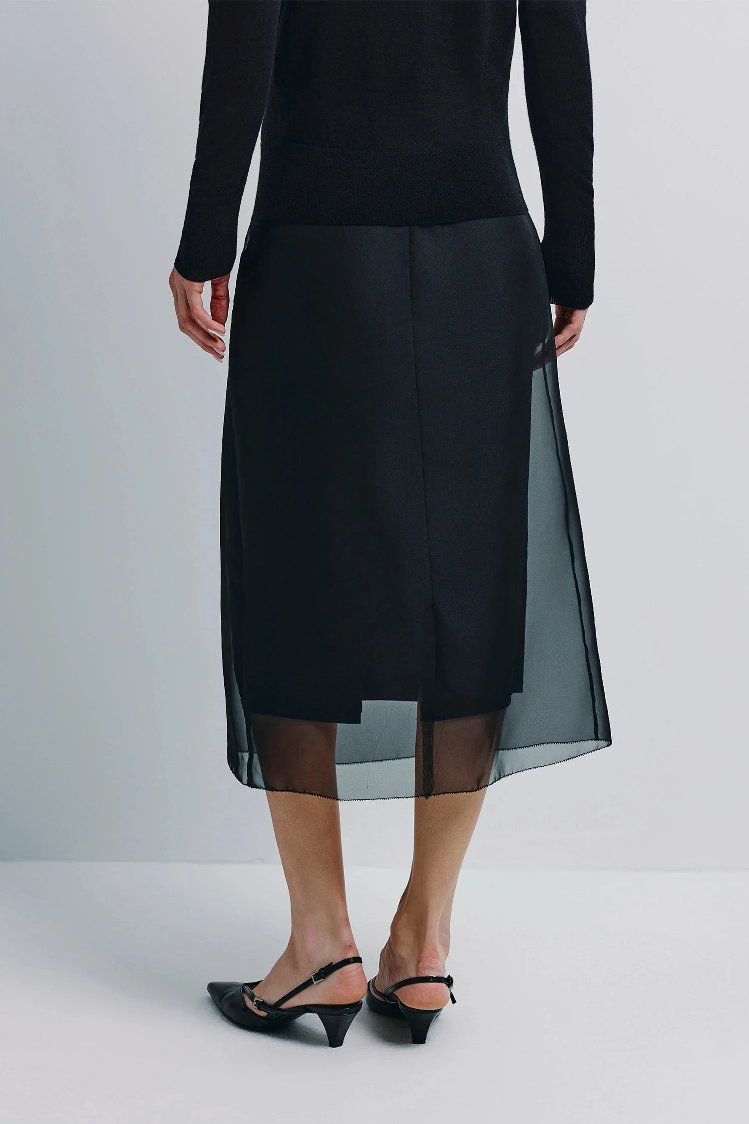 Sophie Rue Viv Double Layered Organza Skirt - Image 3