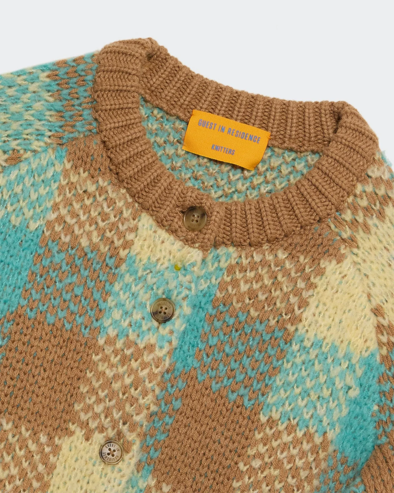 Guest in Residence Buffalo Plaid Cardigan - Image 3