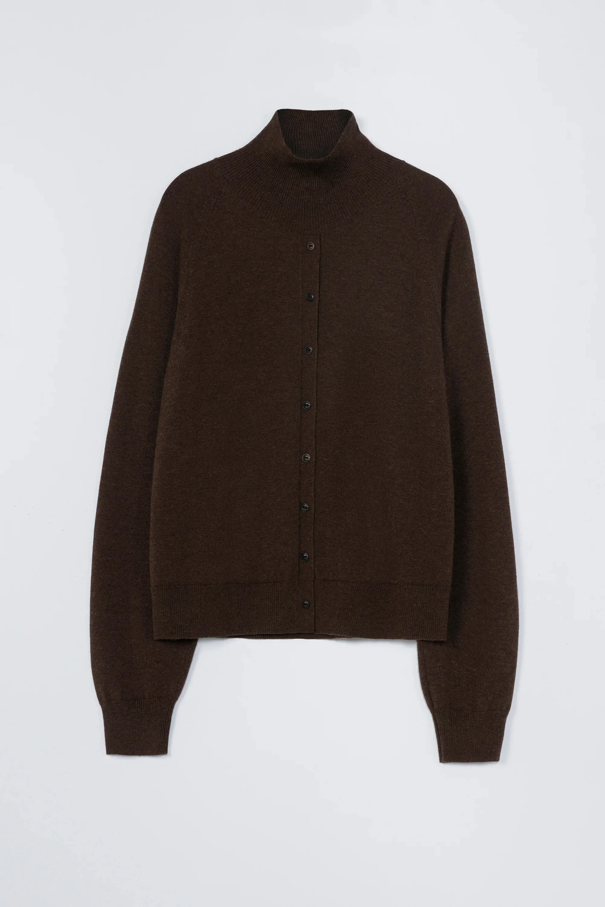 Cordera Merino Wool Buttoned Sweater - Image 3