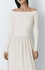 Sophie Rue Rosette Off Shoulder Dress - Image 3