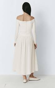 Sophie Rue Rosette Off Shoulder Dress - Image 5
