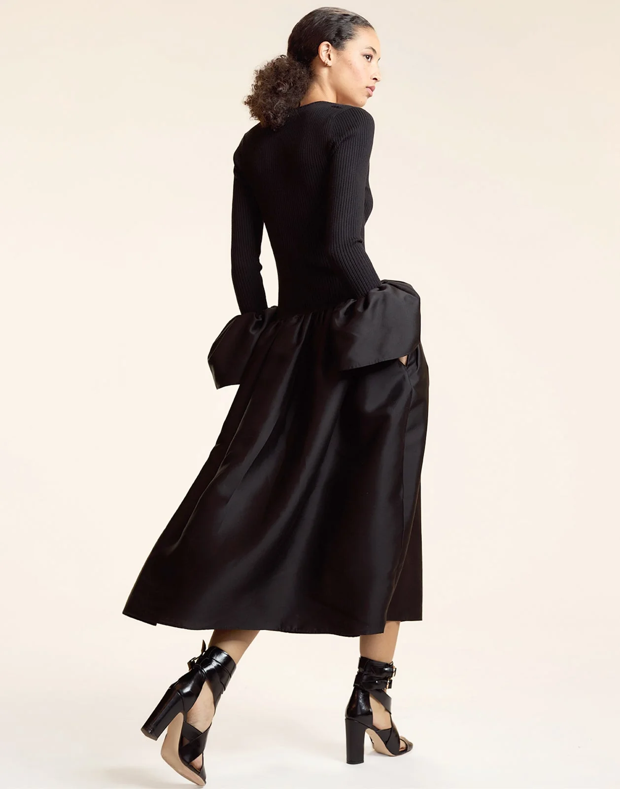Cynthia Rowley Fiona Dress - Black - Image 3