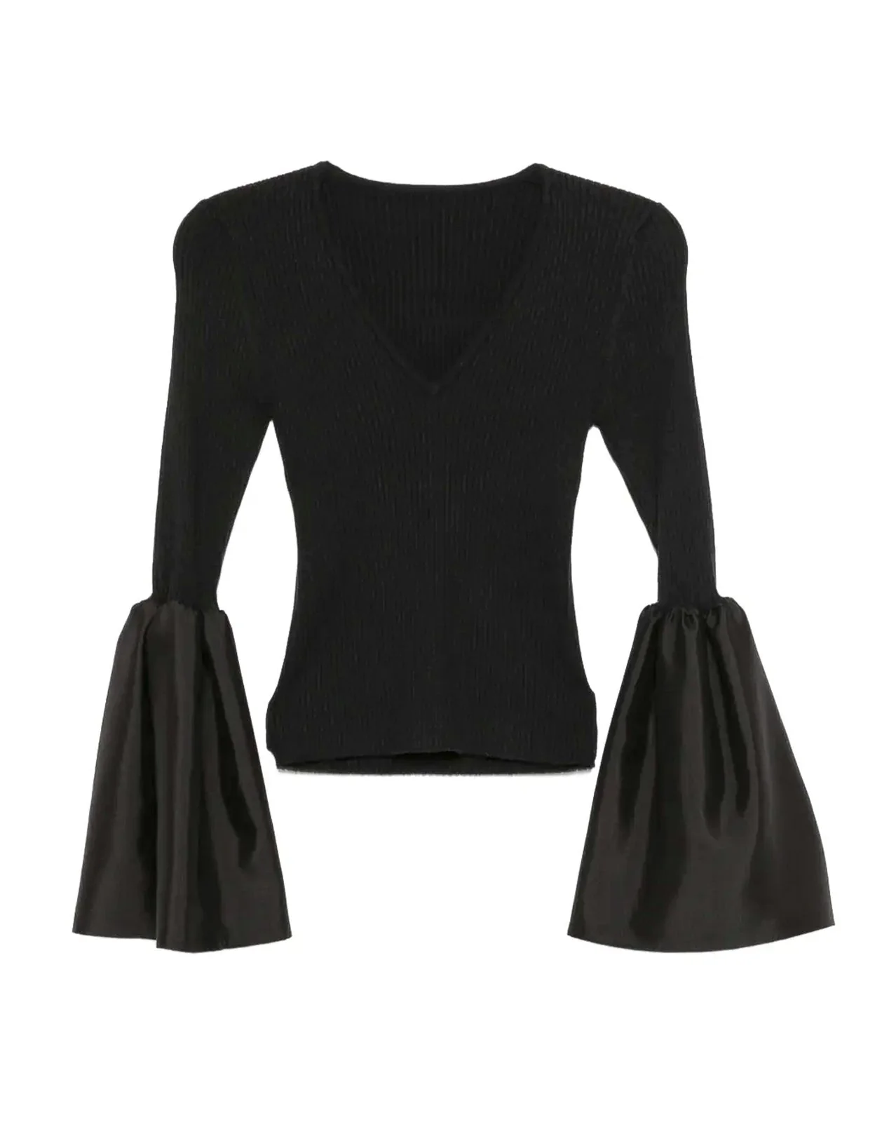 Cynthia Rowley Fiona Top - Black - Image 5