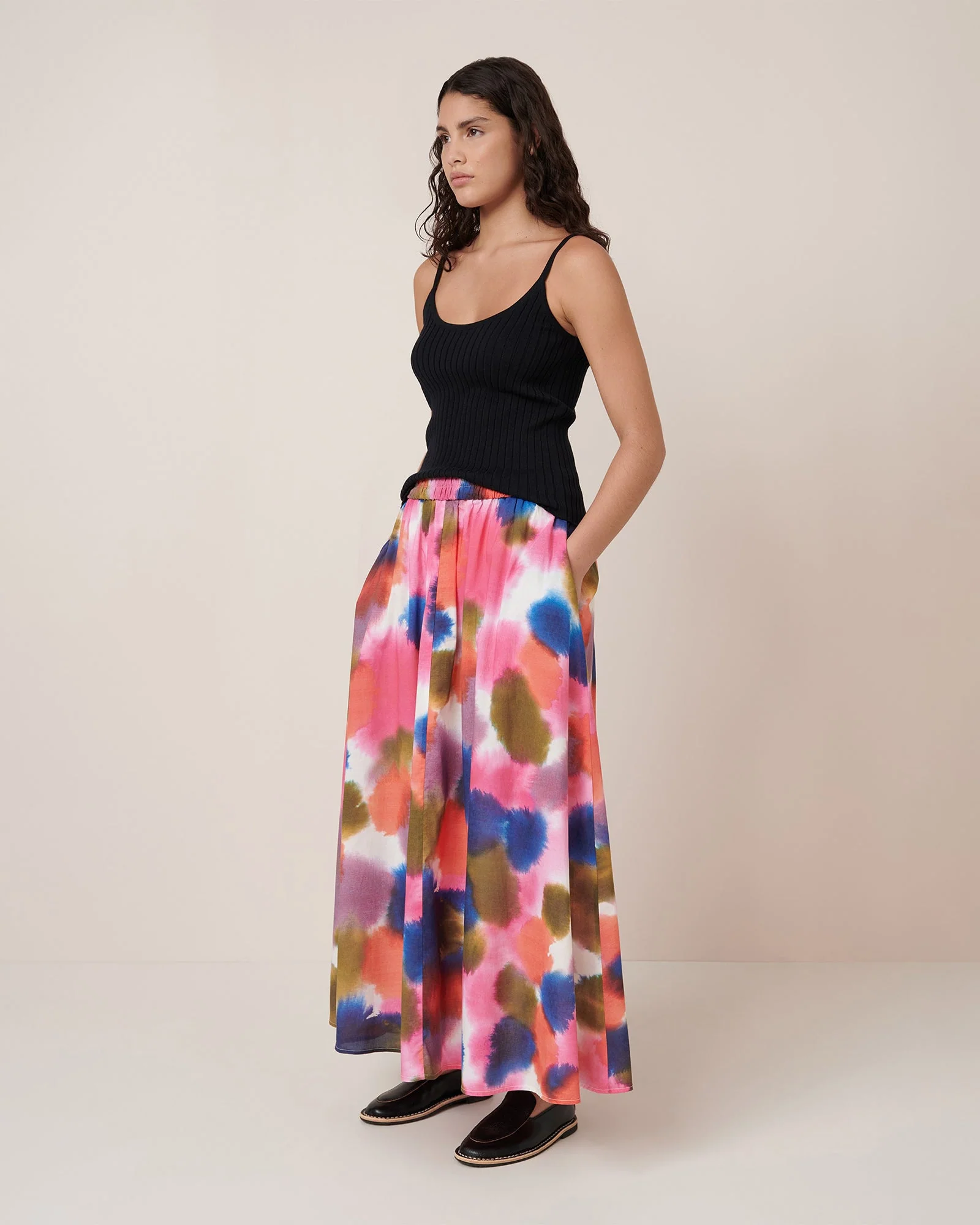 Kowtow Muse Skirt - Watercolour - Image 2