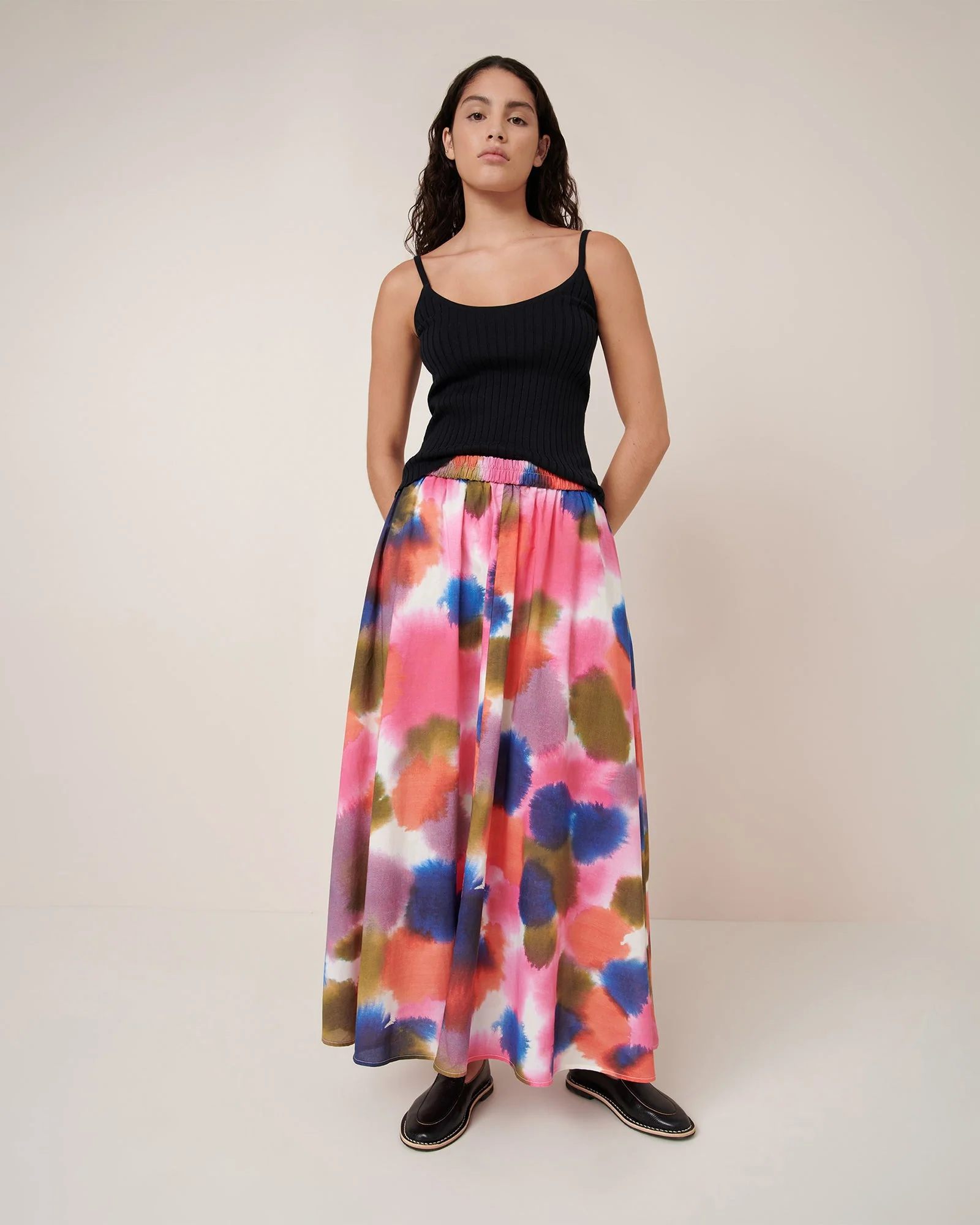 Kowtow Muse Skirt - Watercolour - Image 5