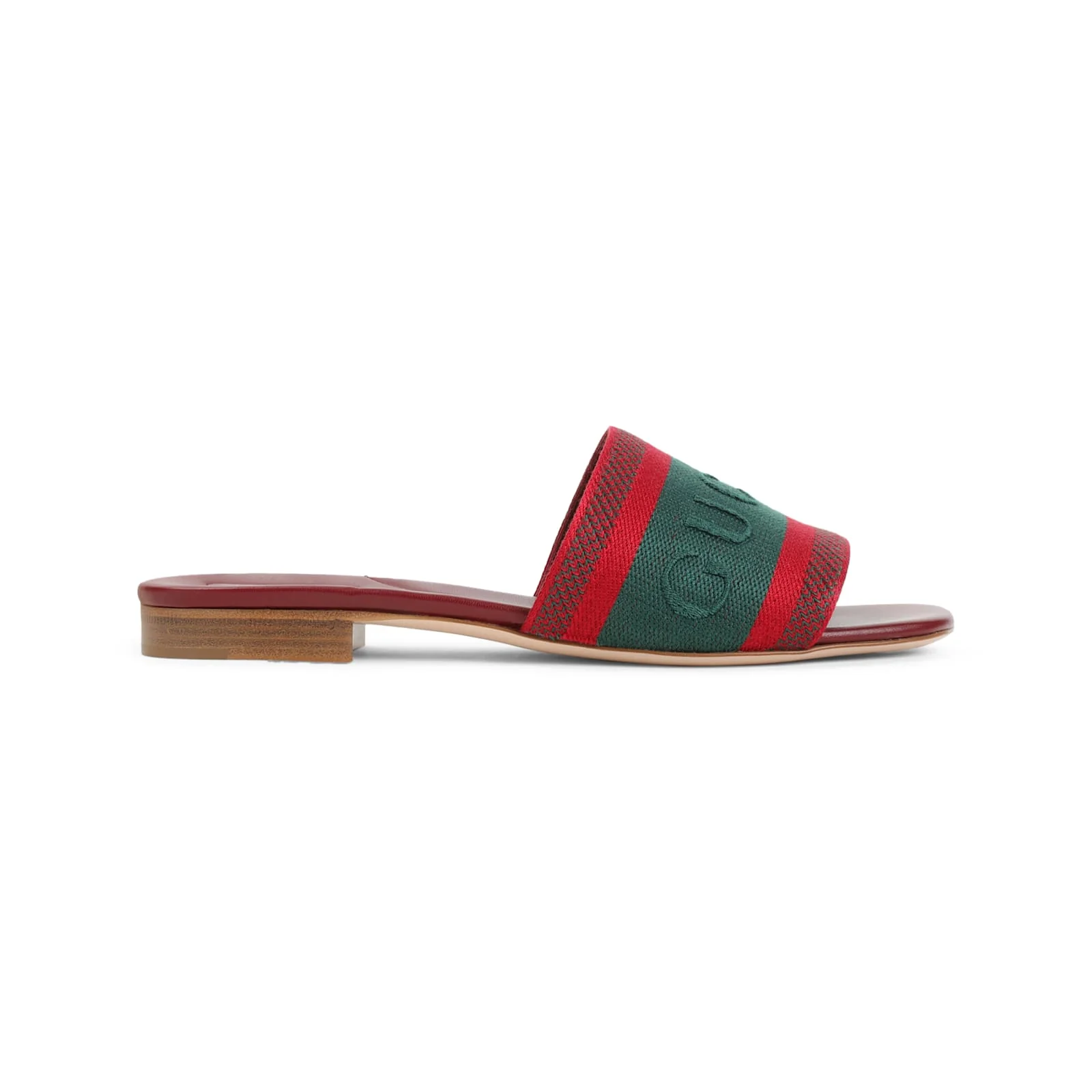 Gucci Jane Sandals - Red Green - Image 2