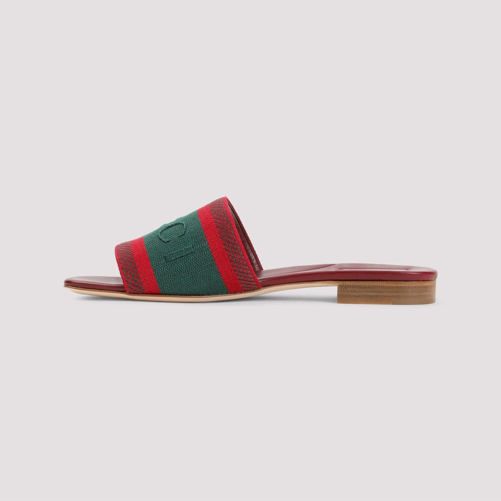 Gucci Jane Sandals - Red Green - Image 4