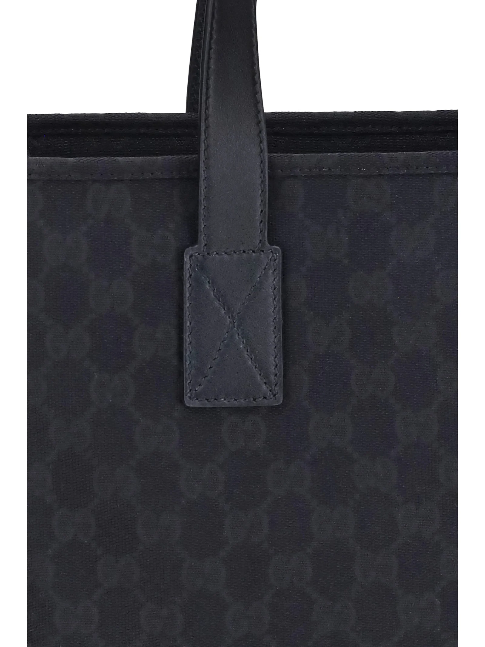 Gucci GG Fabric Tote Bag - Black - Image 4