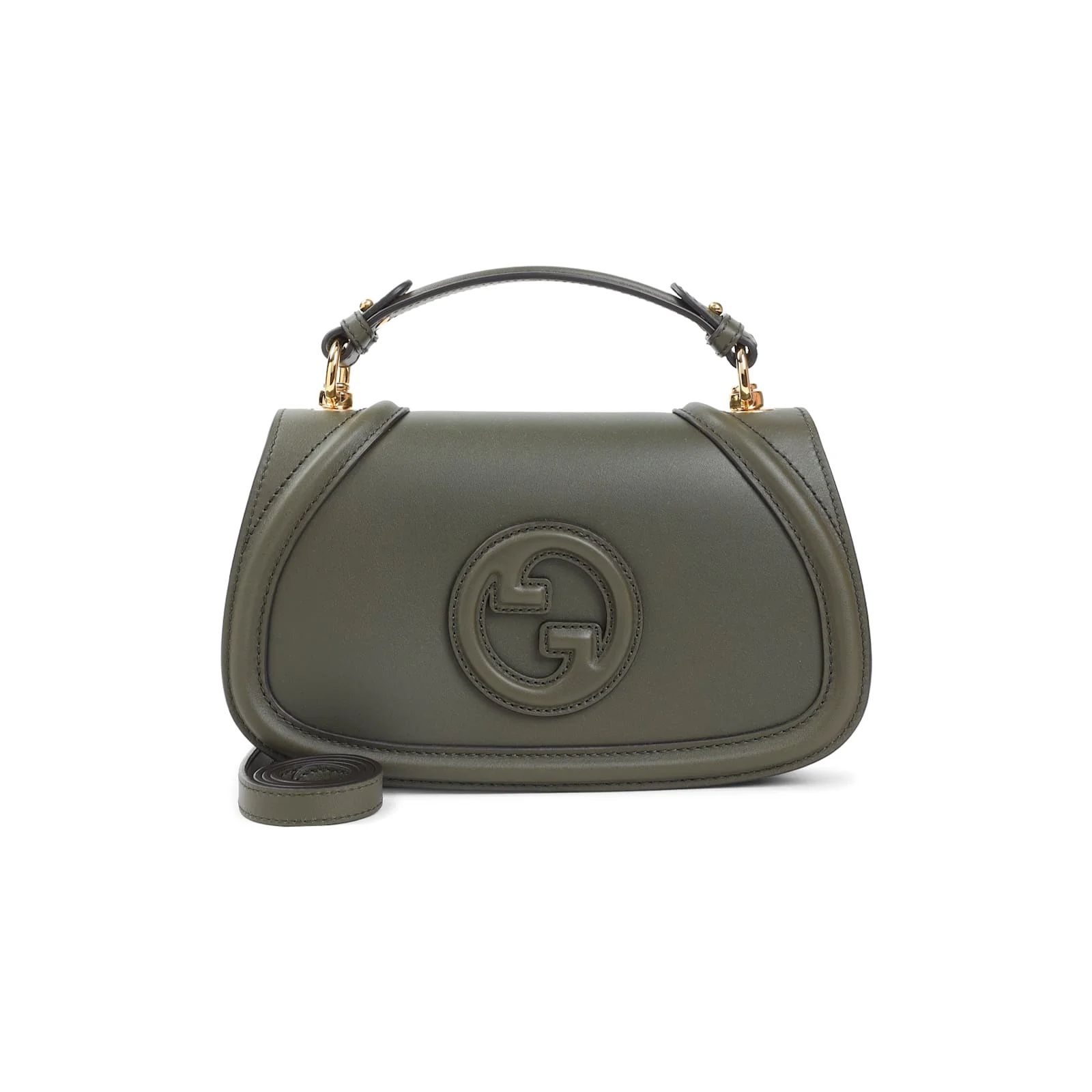 Gucci Blondie Shoulder Bag - Luscious Green - Image 2