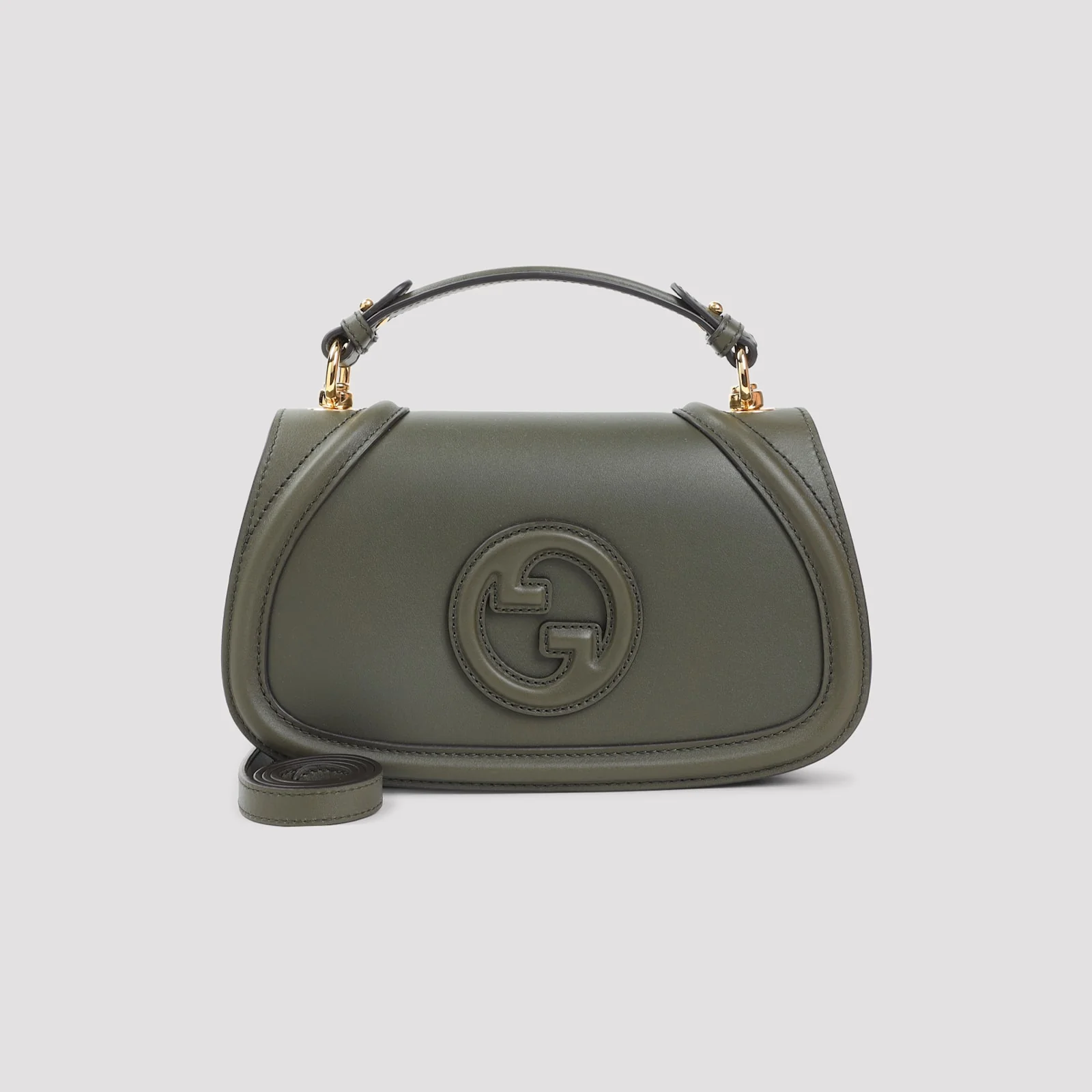 Gucci Blondie Shoulder Bag - Luscious Green - Image 3