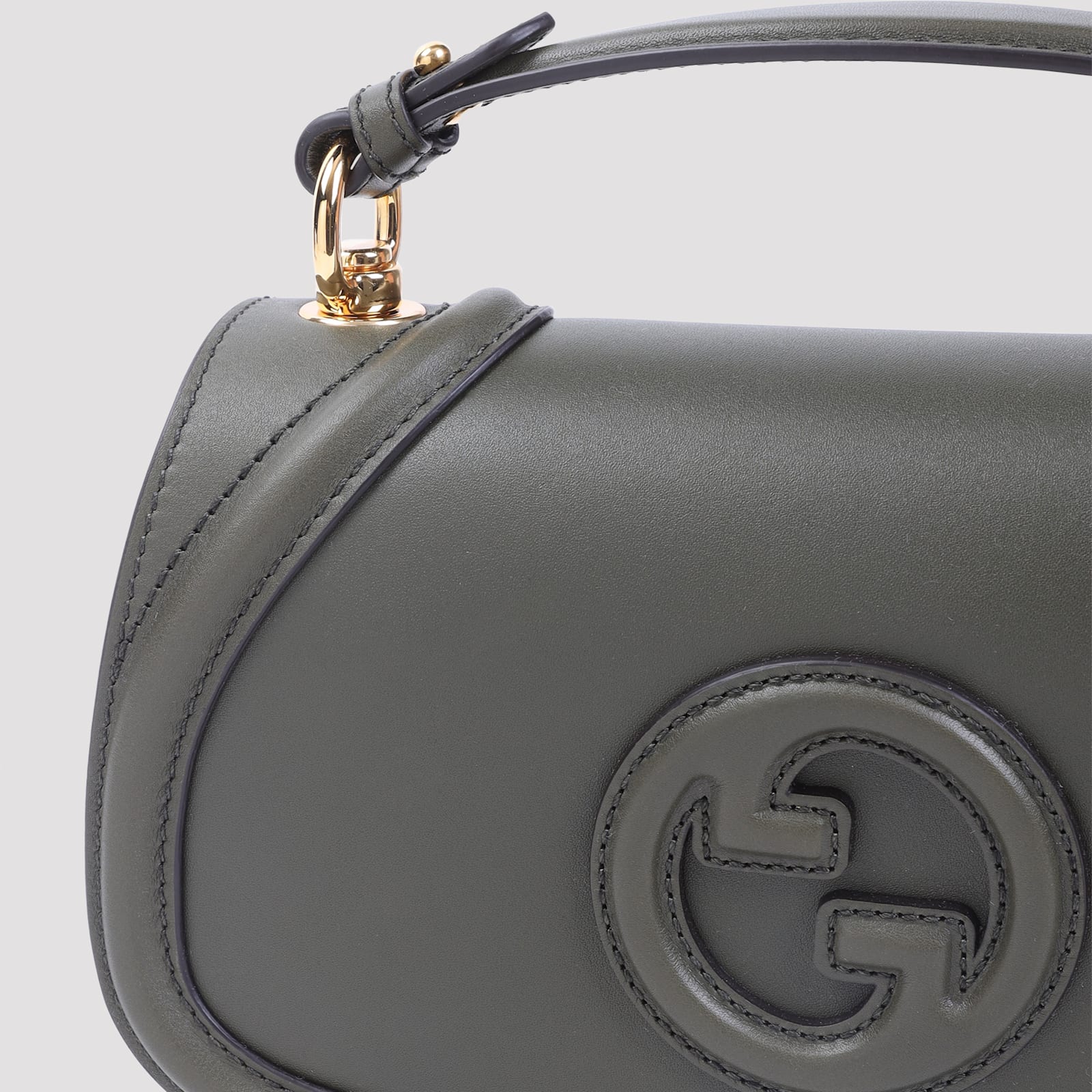 Gucci Blondie Shoulder Bag - Luscious Green - Image 5