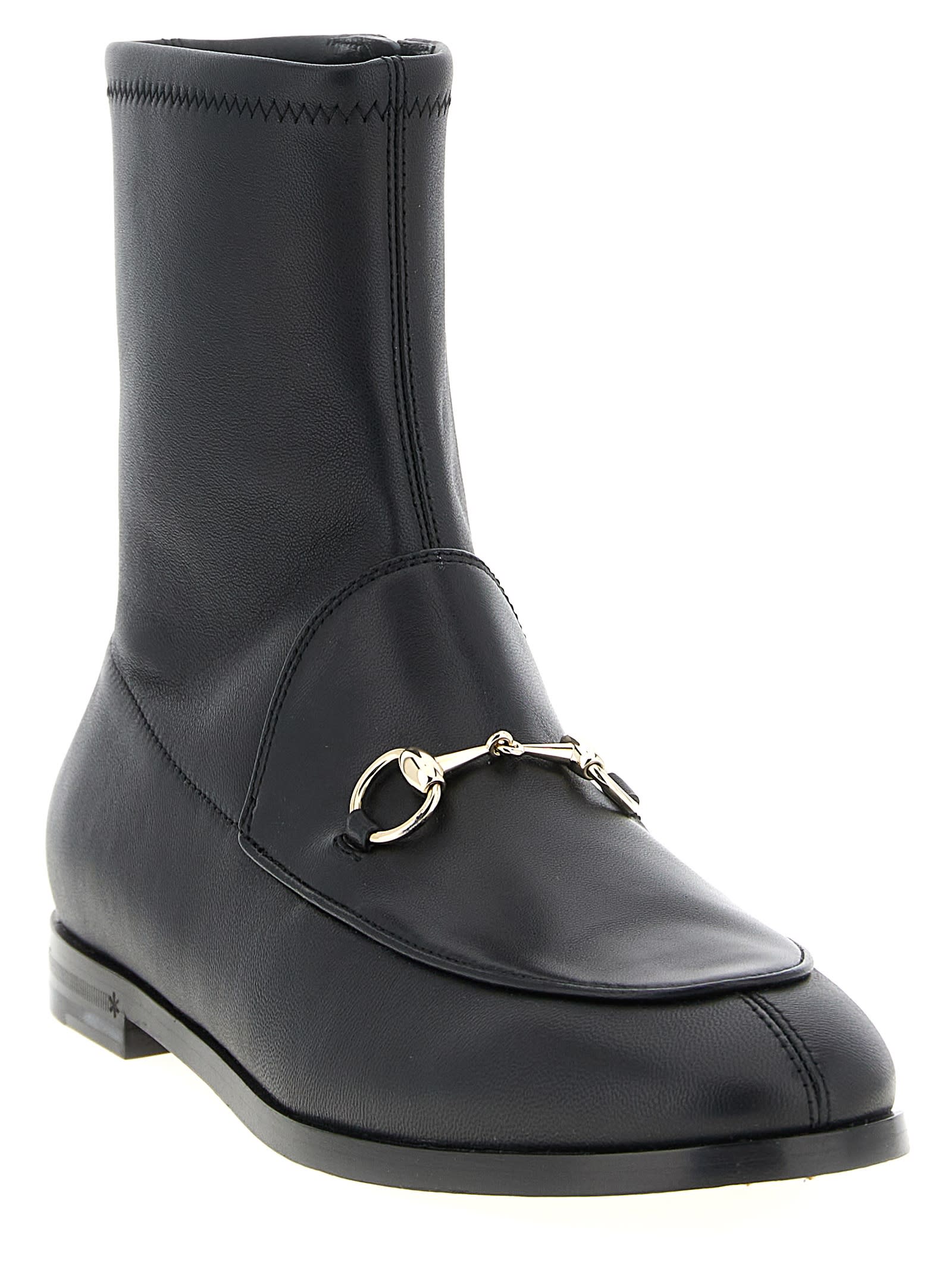 Gucci Jordaan Ankle Boots - Black - Image 2