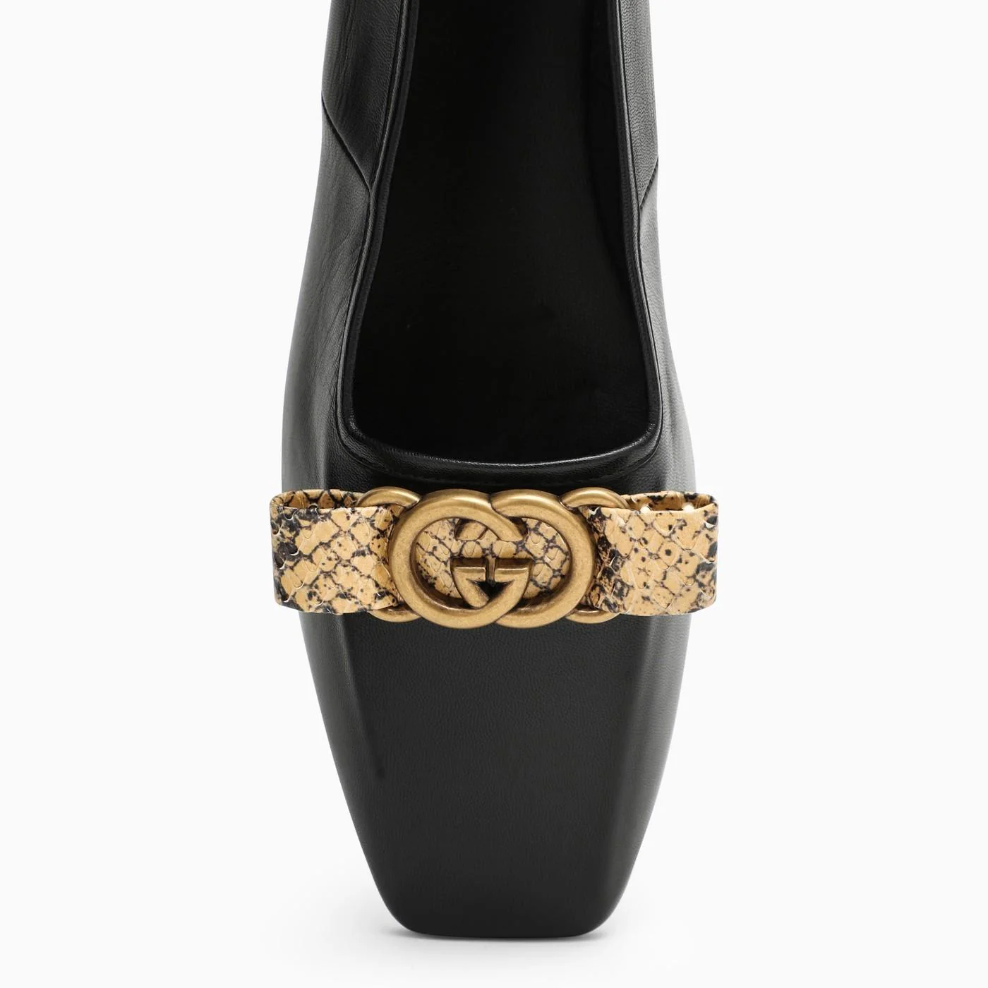 Gucci Double G Ballet Flats - Black - Image 2
