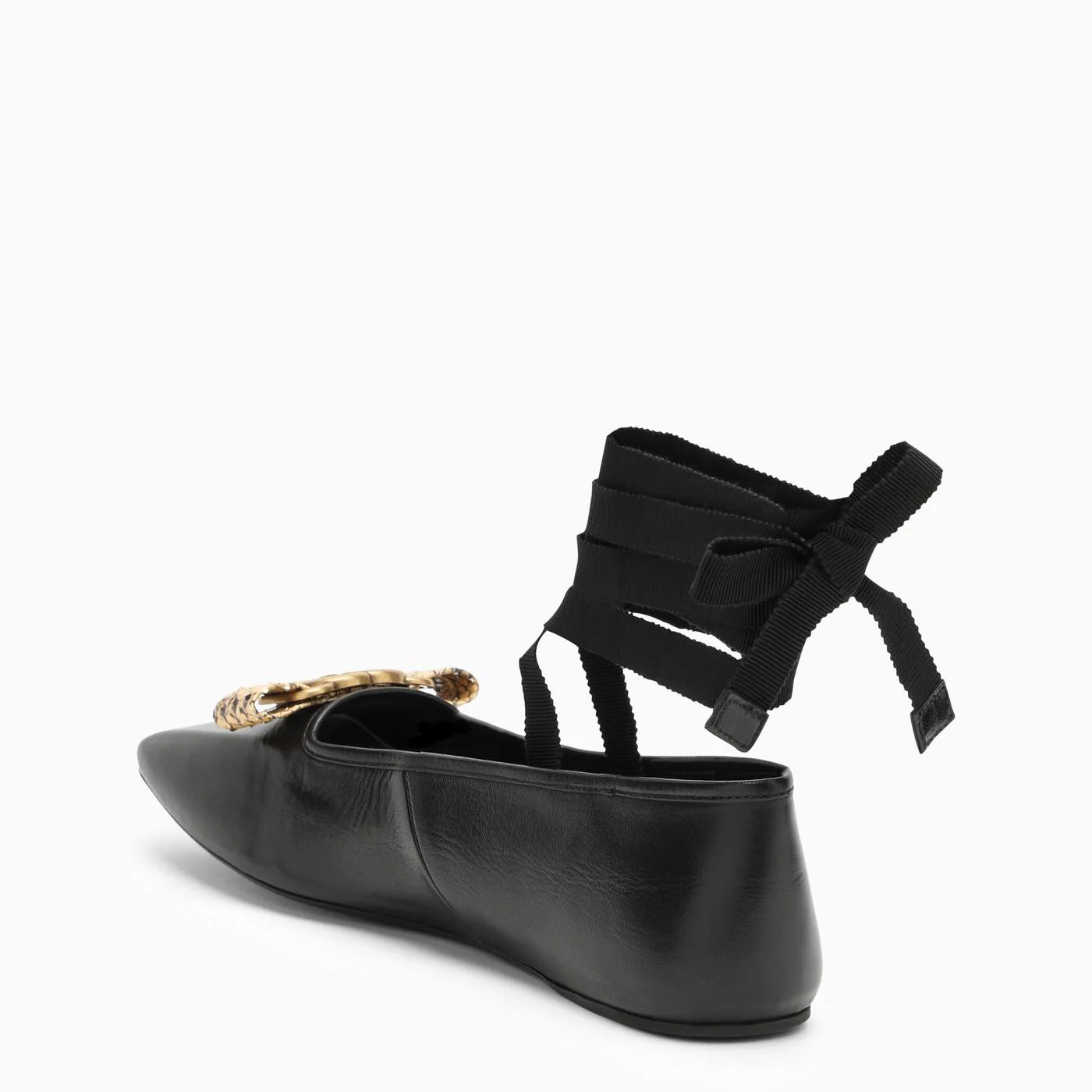 Gucci Double G Ballet Flats - Black - Image 5
