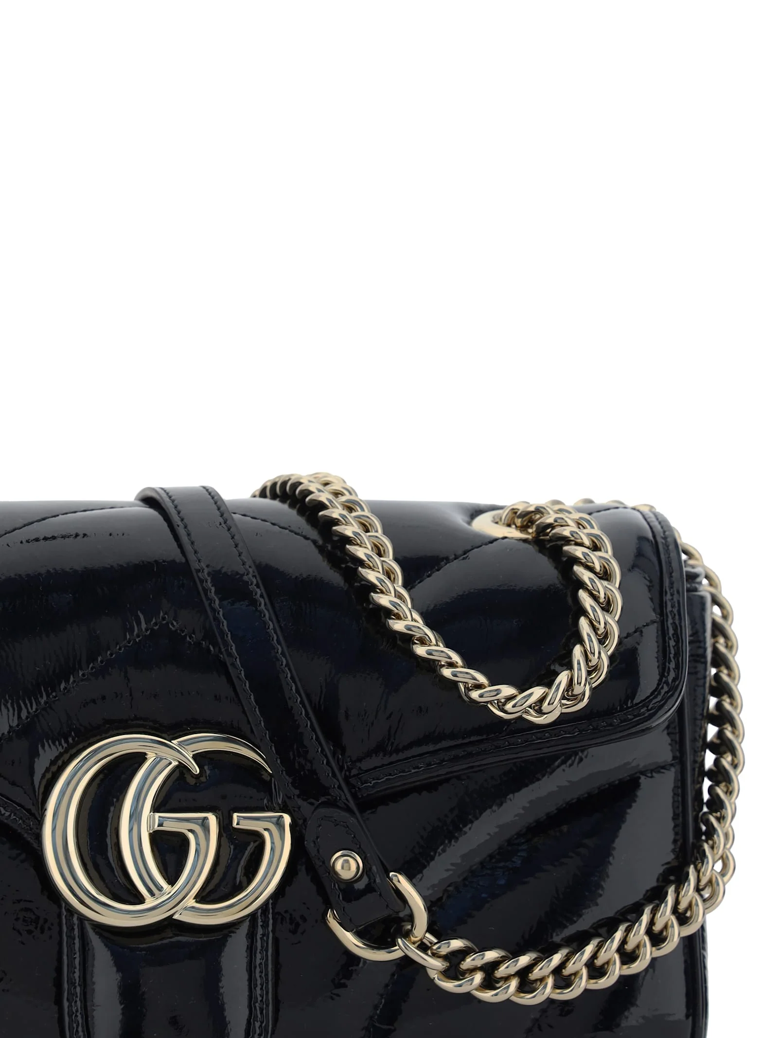 Gucci Gg Marmont Handbag - Black - Image 4