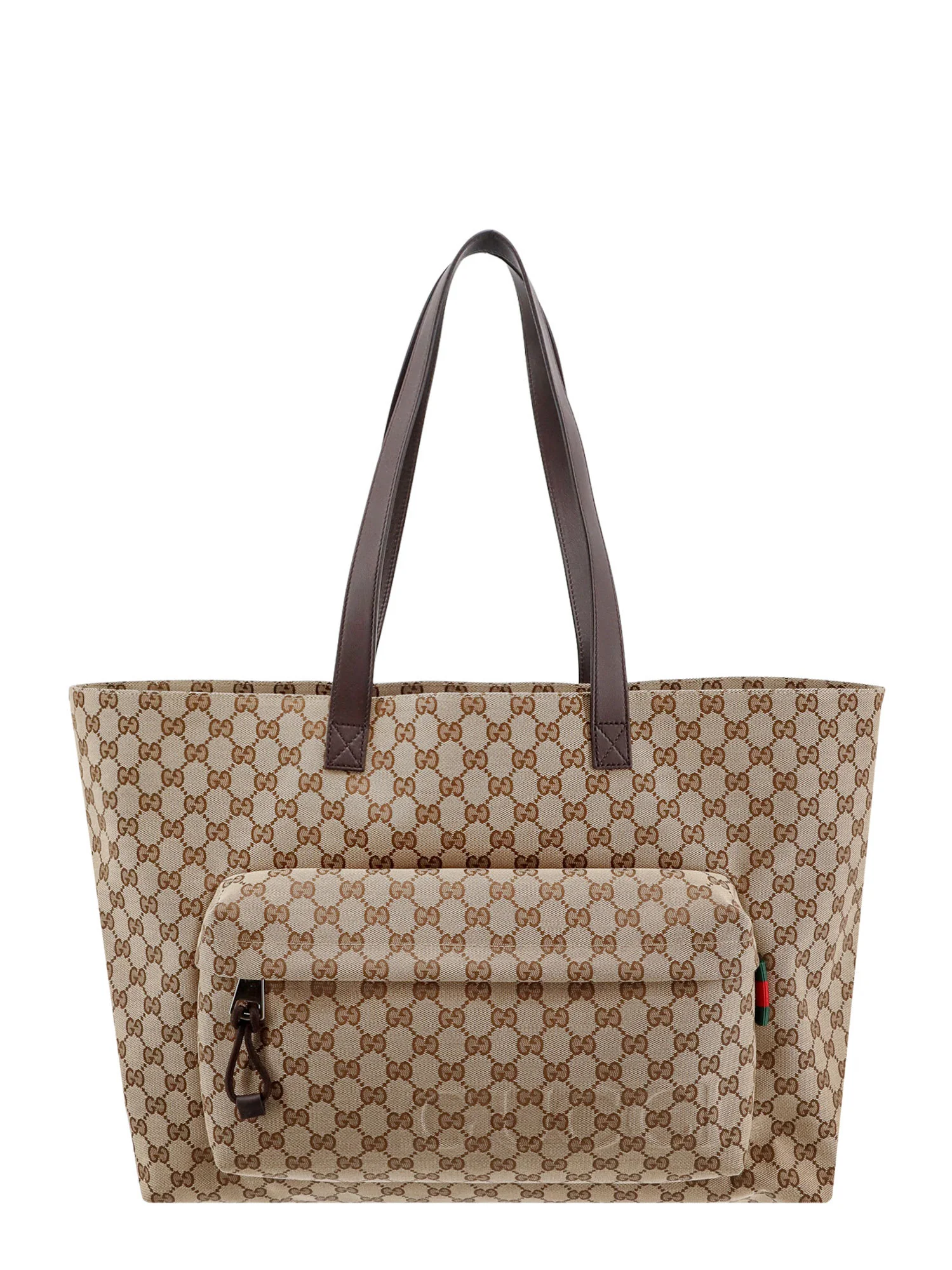Gucci GG Fabric Shopping Bag - Beige