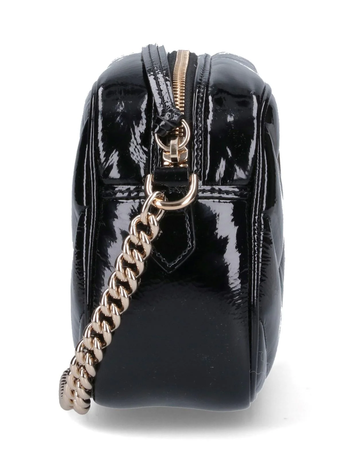 Gucci GG Plaque Padded Shoulder Bag - Nero - Image 4