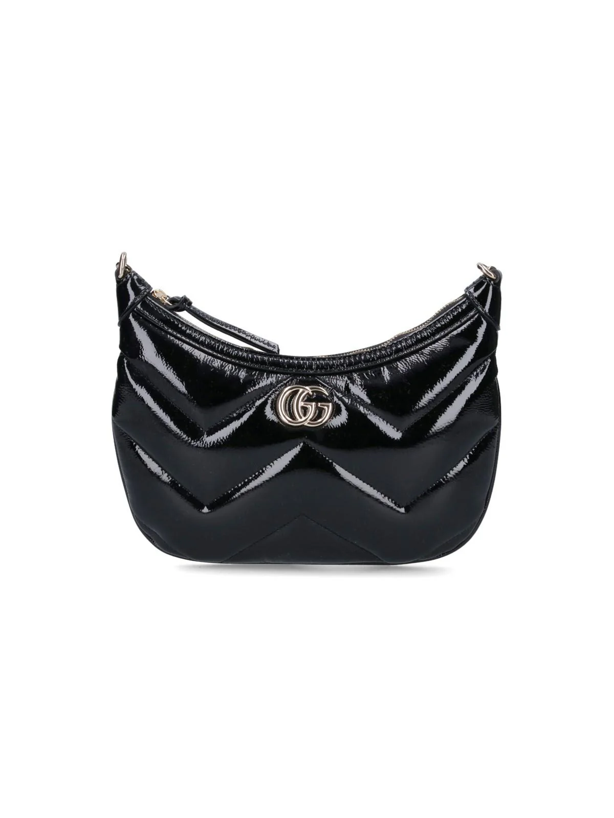 Gucci GG Marmont Small Shoulder Bag - Black - Image 2